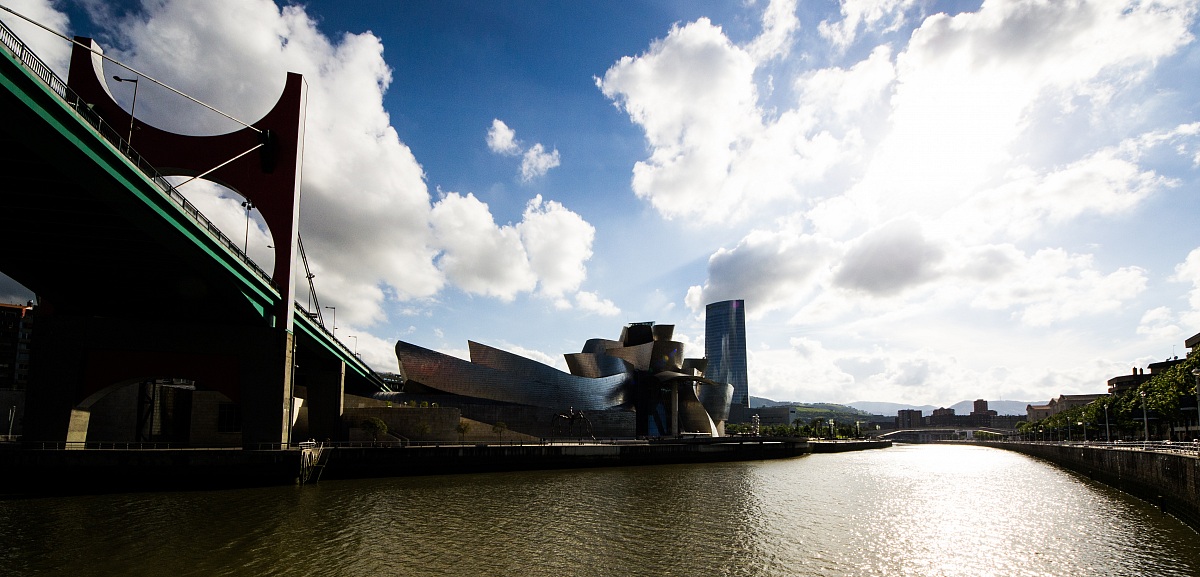 guggenheim in Bilbo