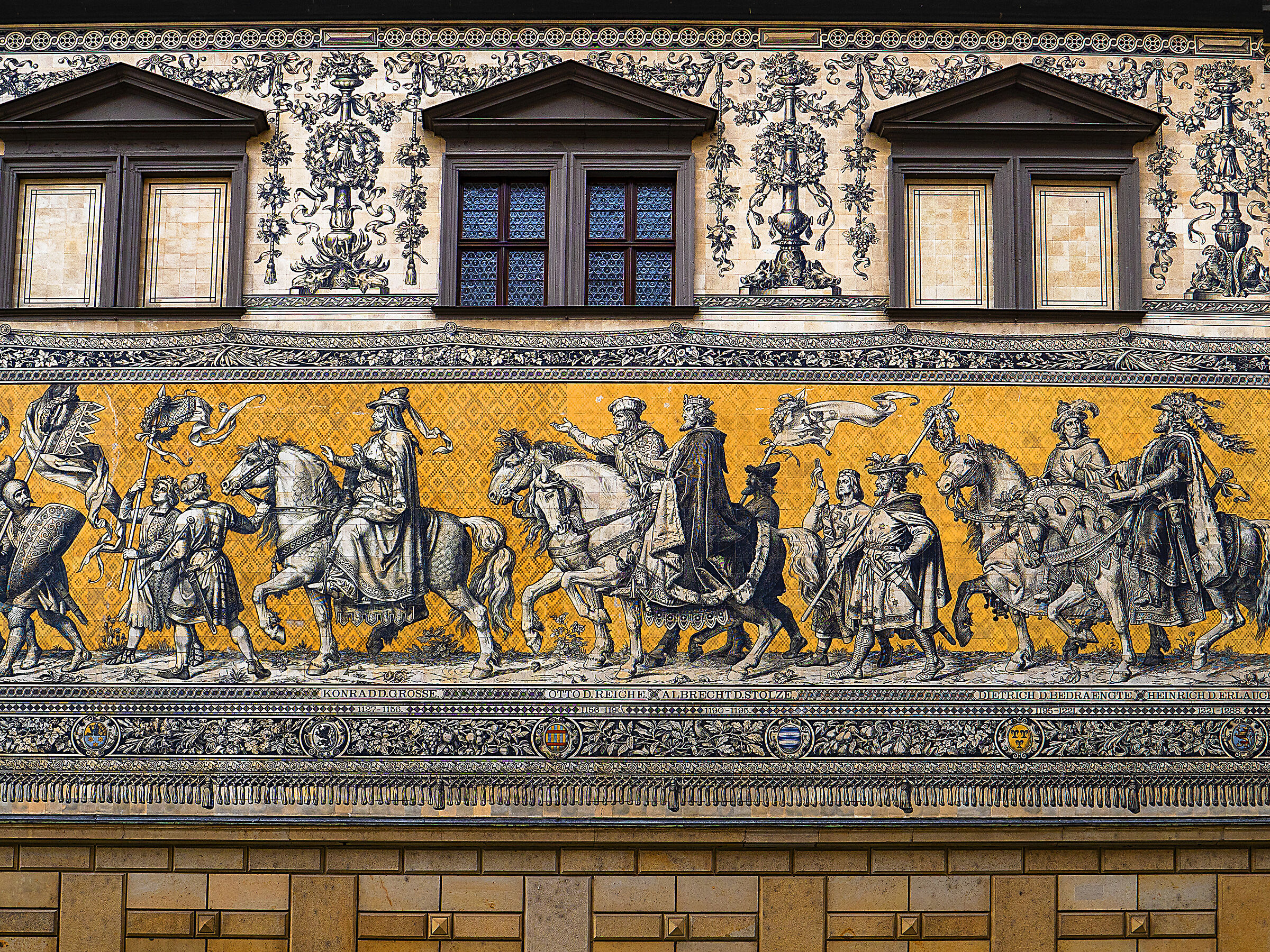 Part. Fürstenzug - Dresda