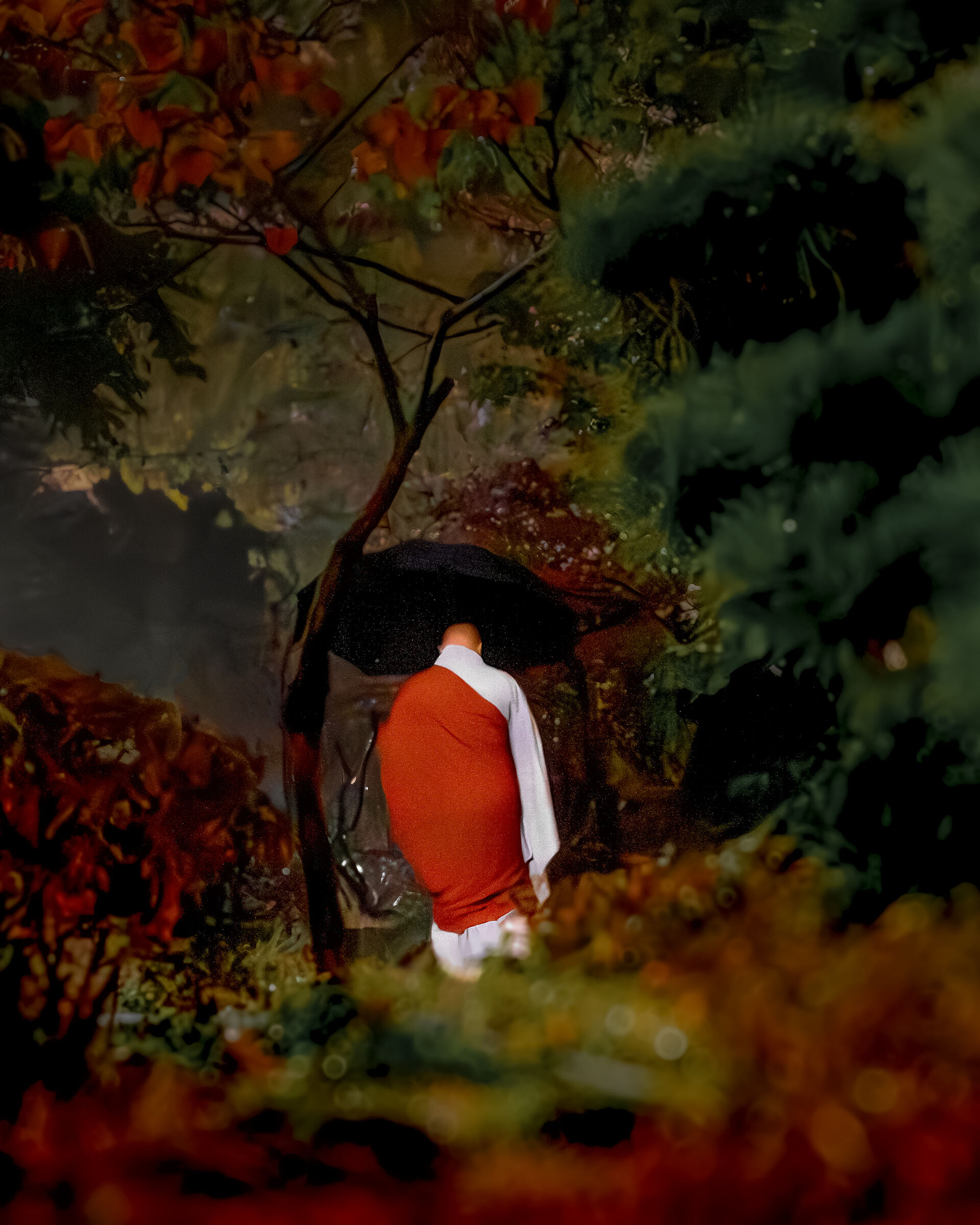 Monaco sotto la pioggia