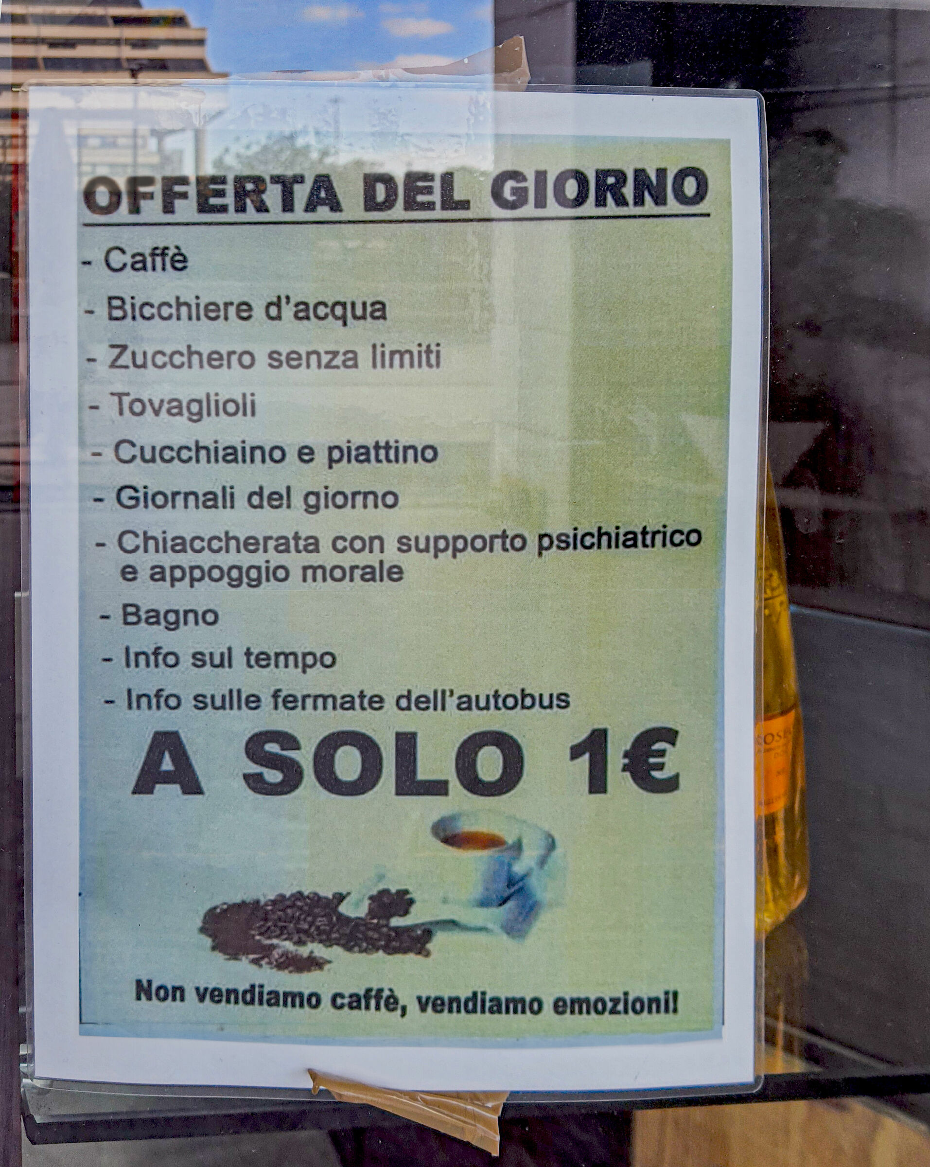 Offerta che non si può rifiutare