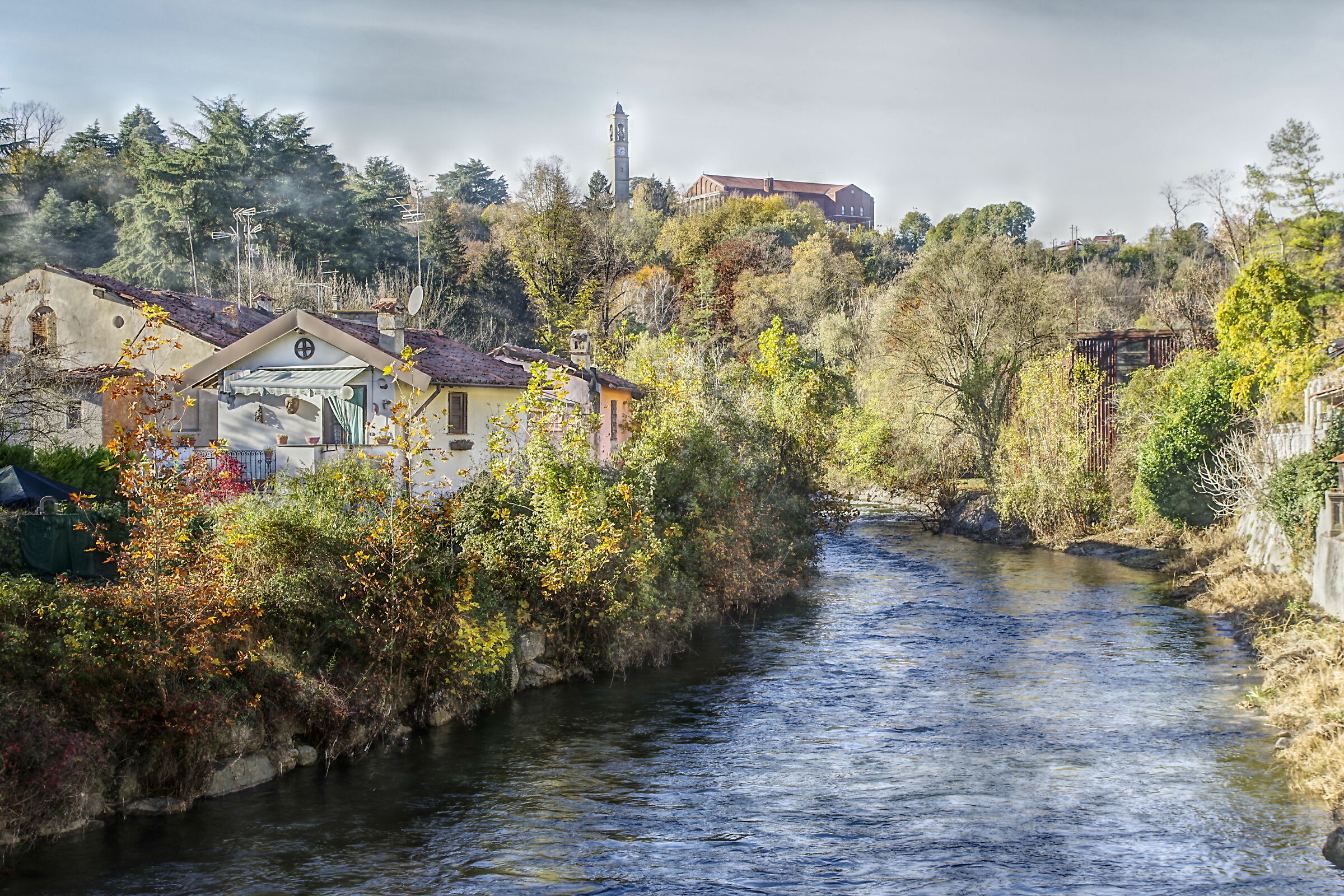 The Lambro in Agliate