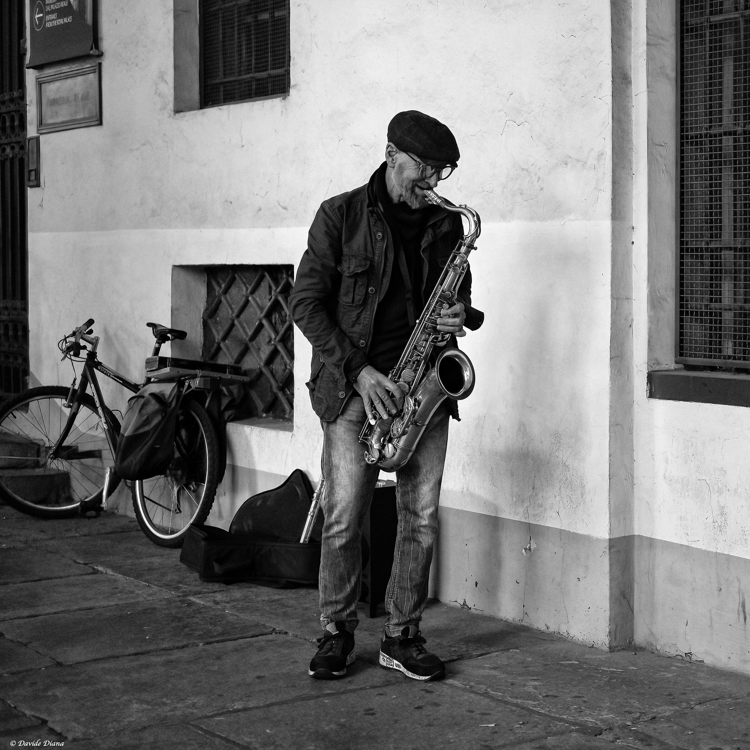 suonatore di Sax