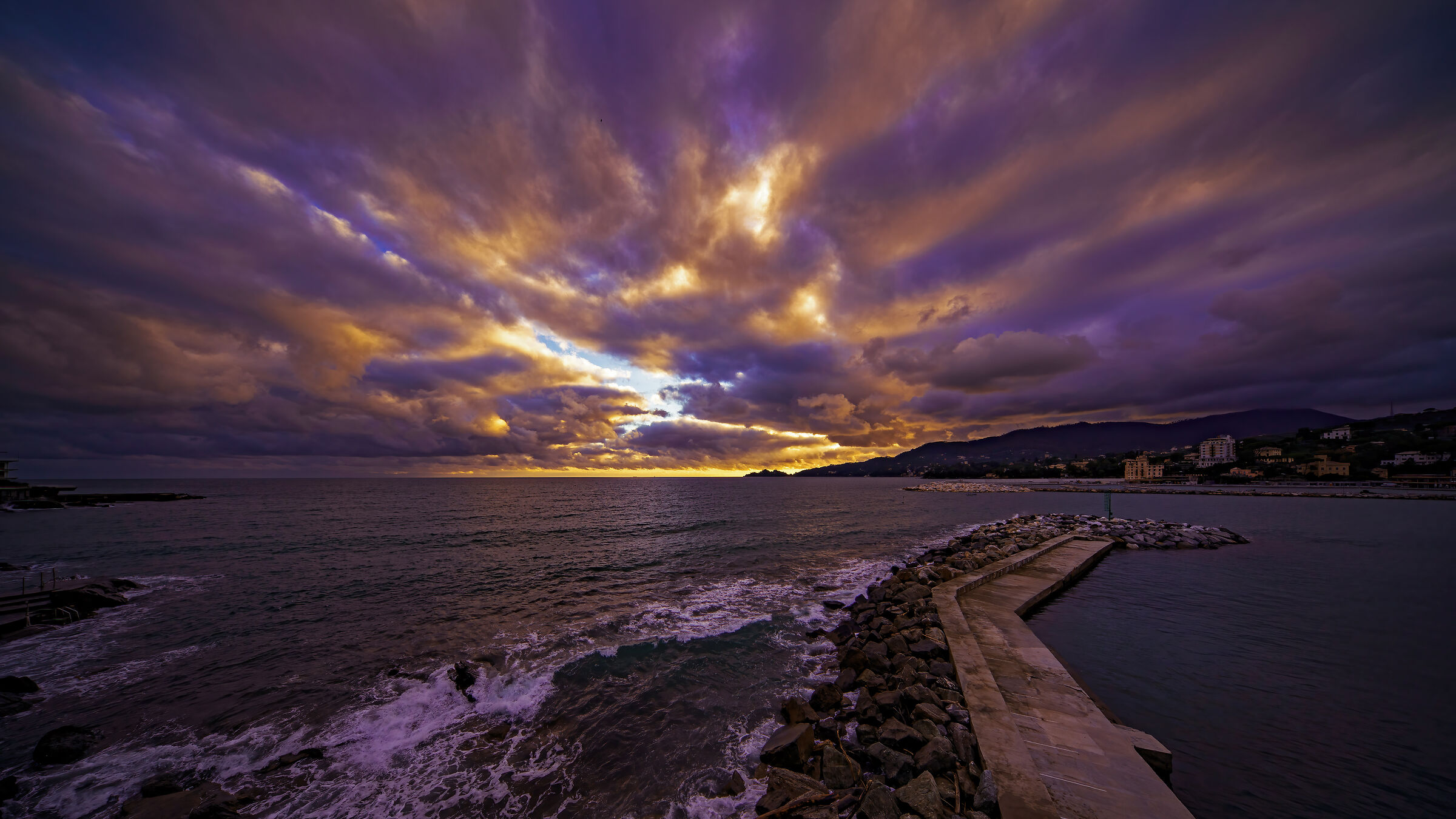 Tramonto a Portofino