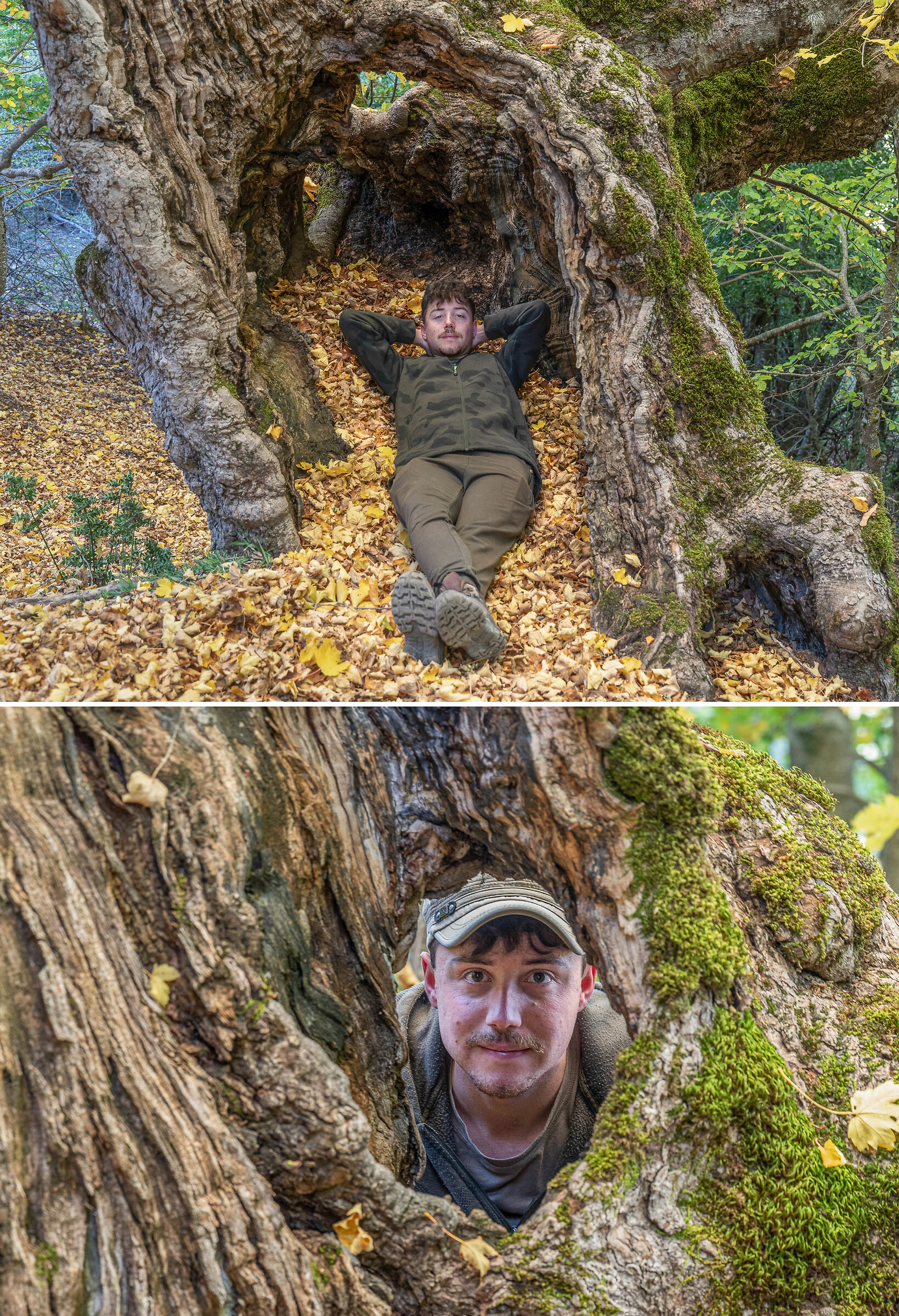 This is how I spend my time in the woods