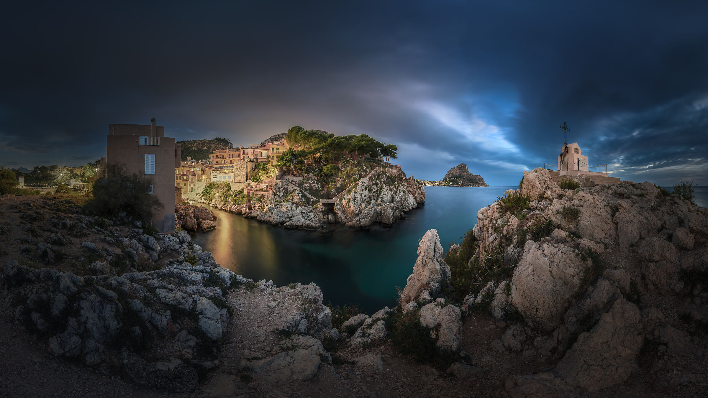 Panoramica Sant'Elia 180°