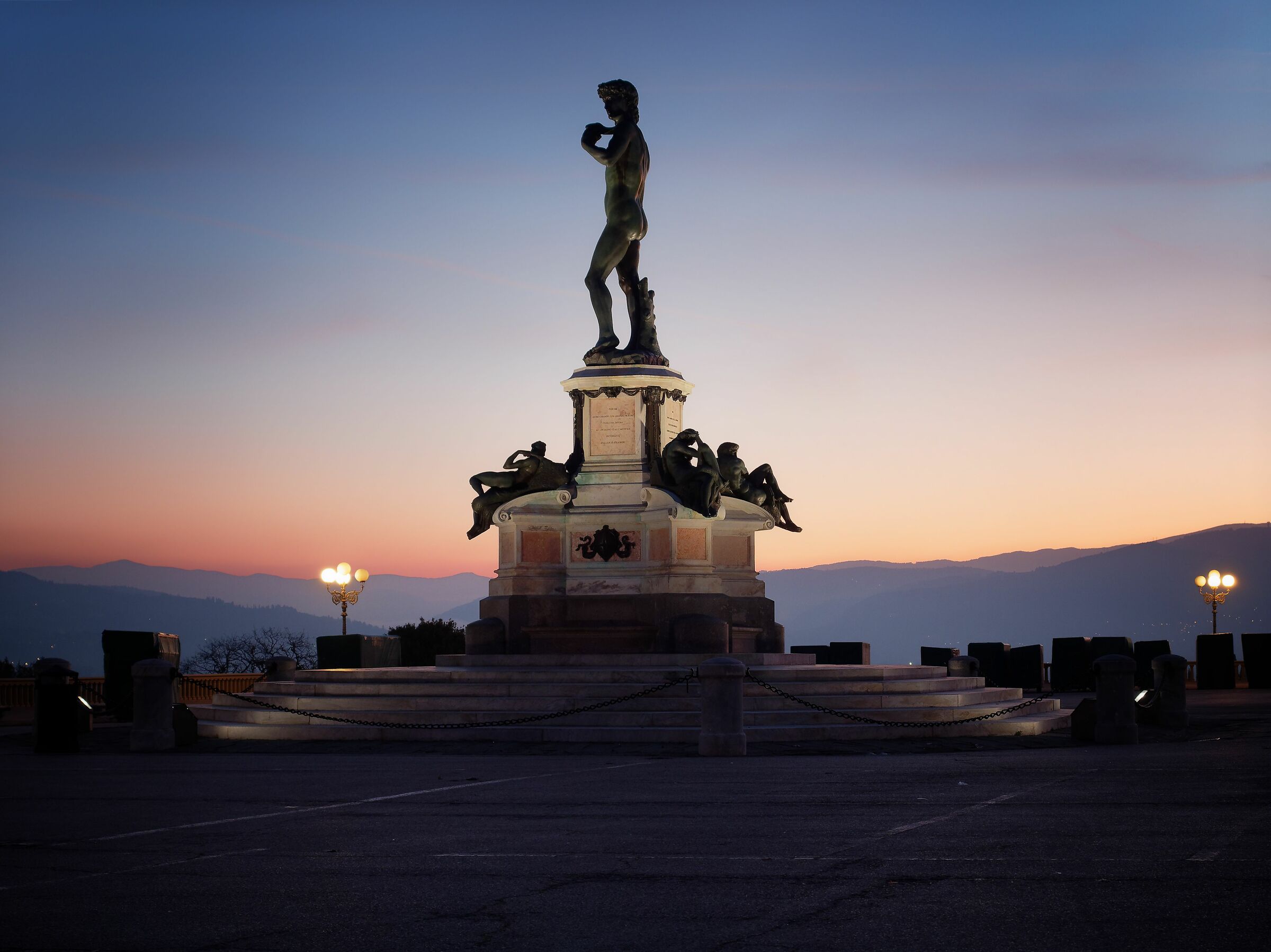 Sunrise at Piazzale Michelangelo