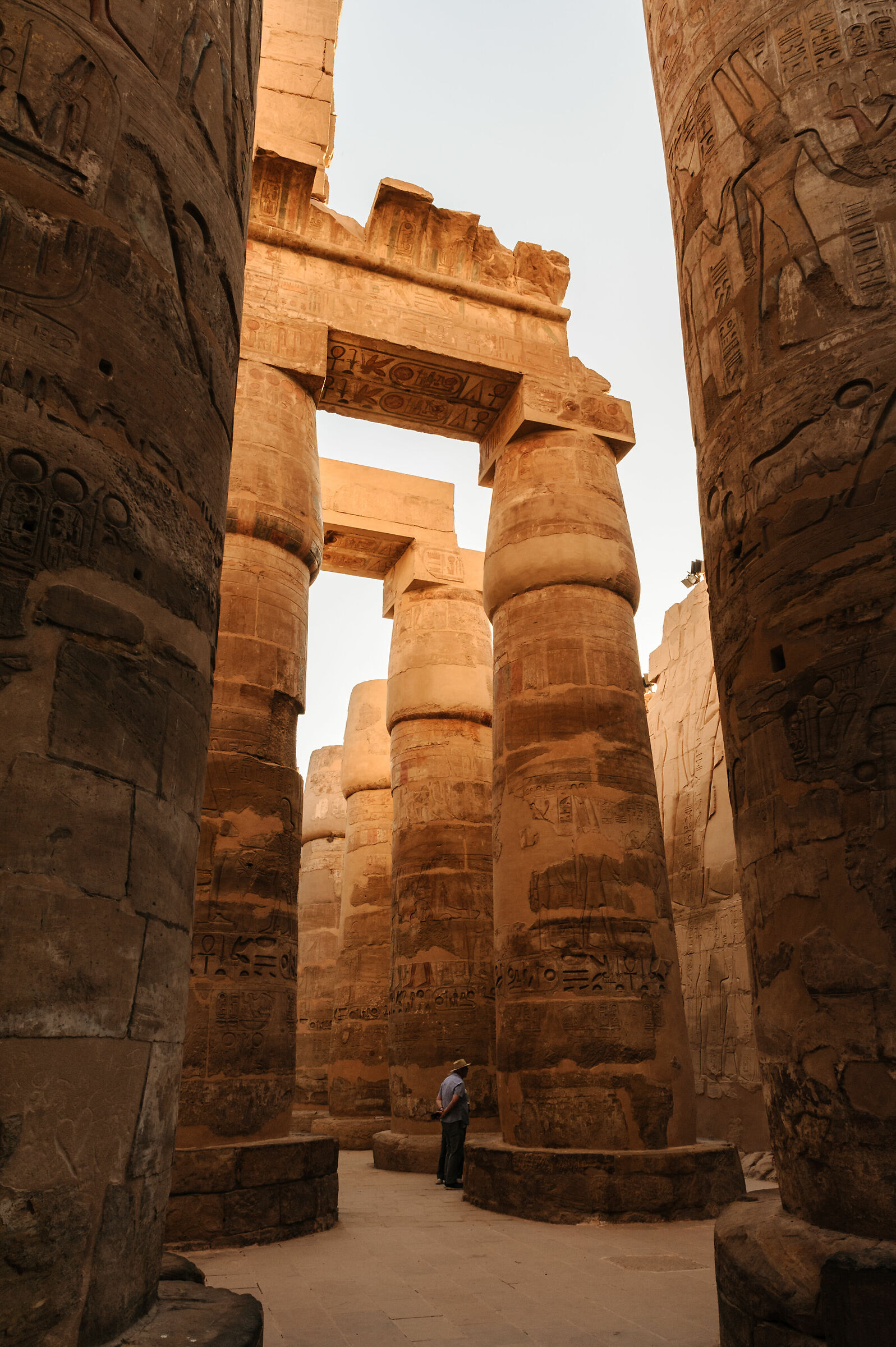At Karnak Temple - Luxor
