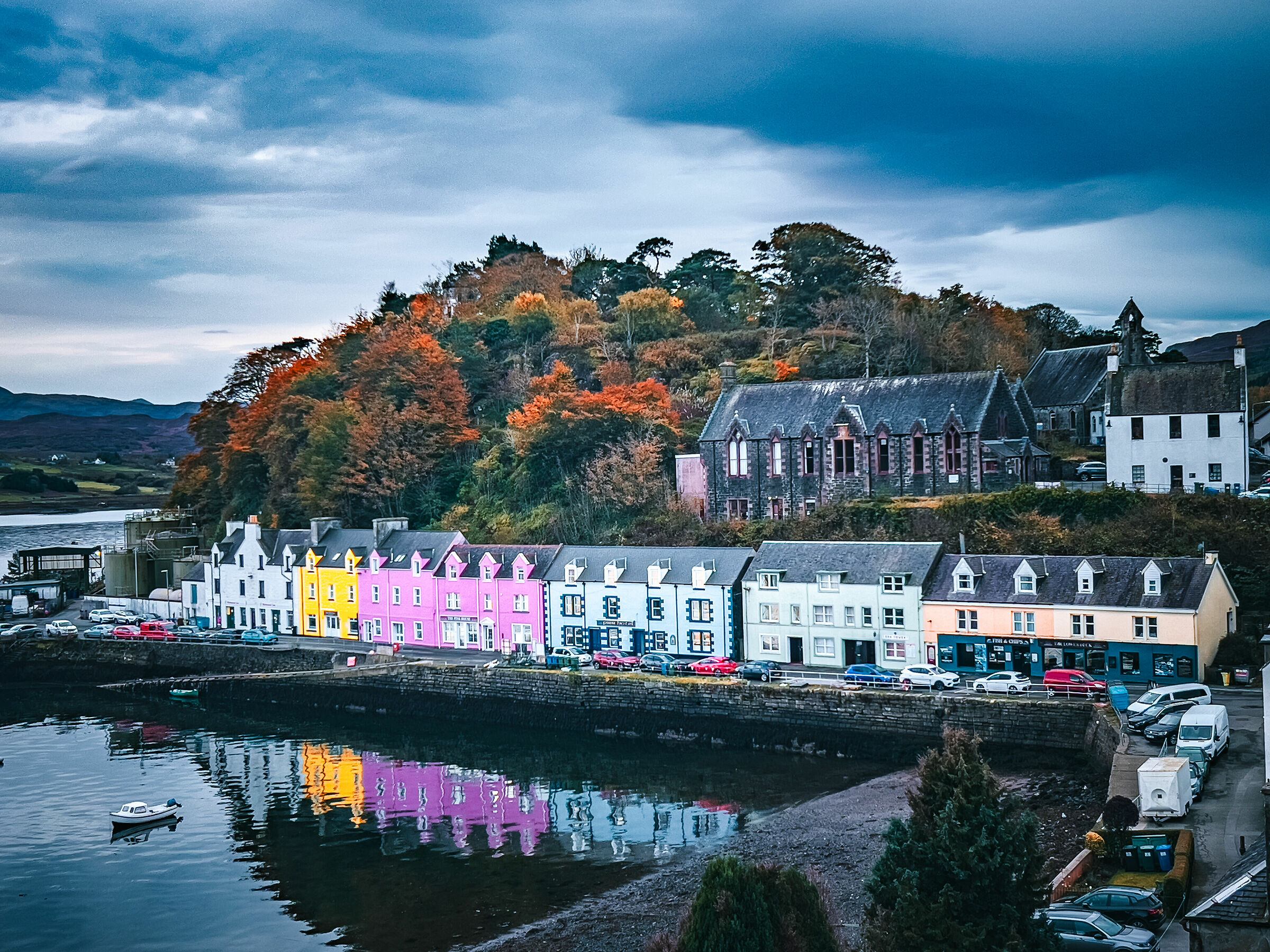 Portree, isola di Skye