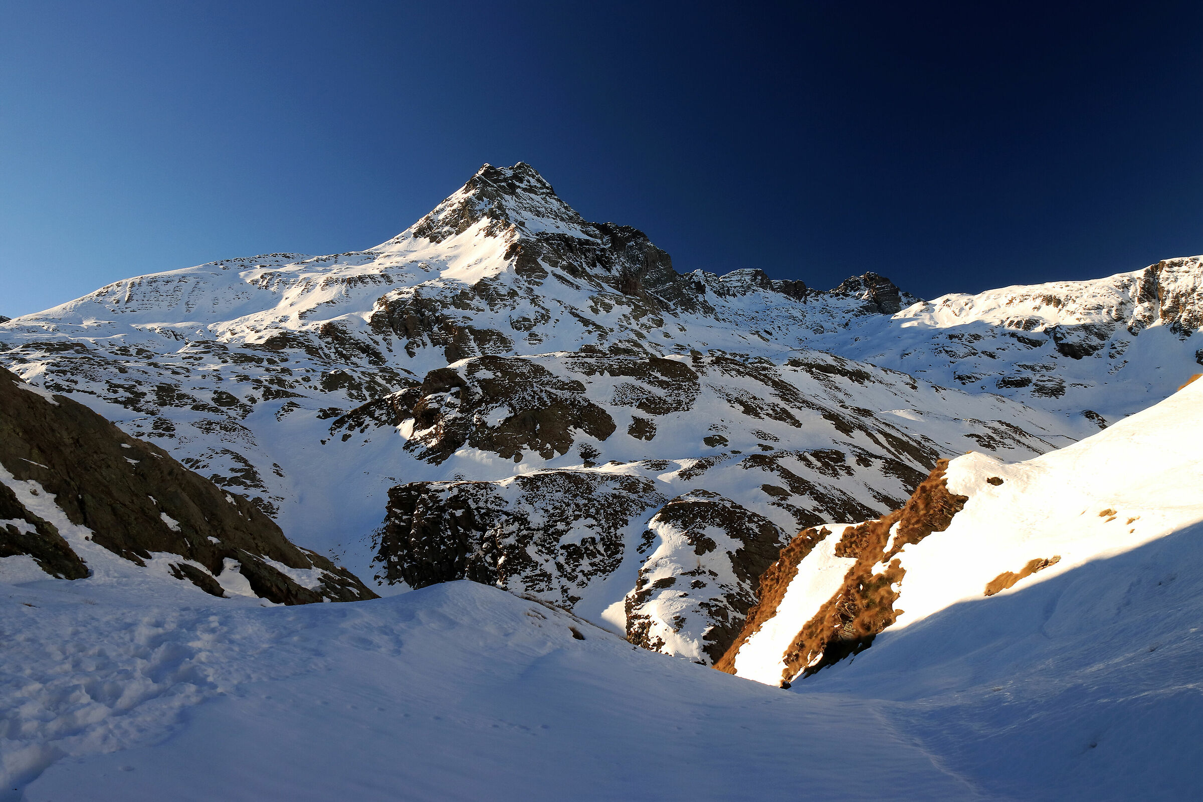 sui pendii del Pradella