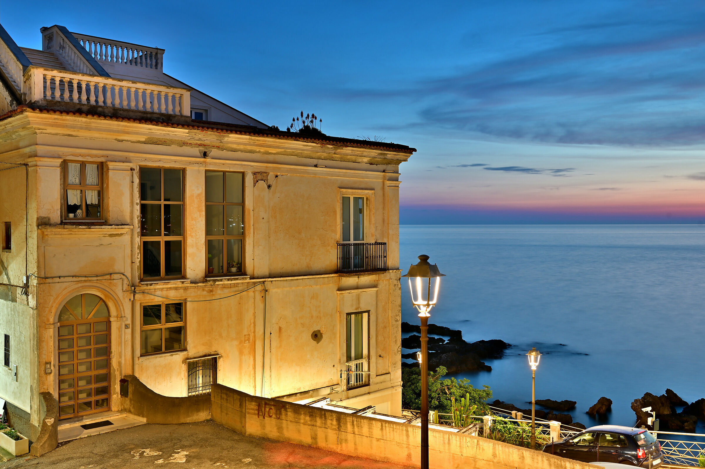 Sera d'estate a Diamante