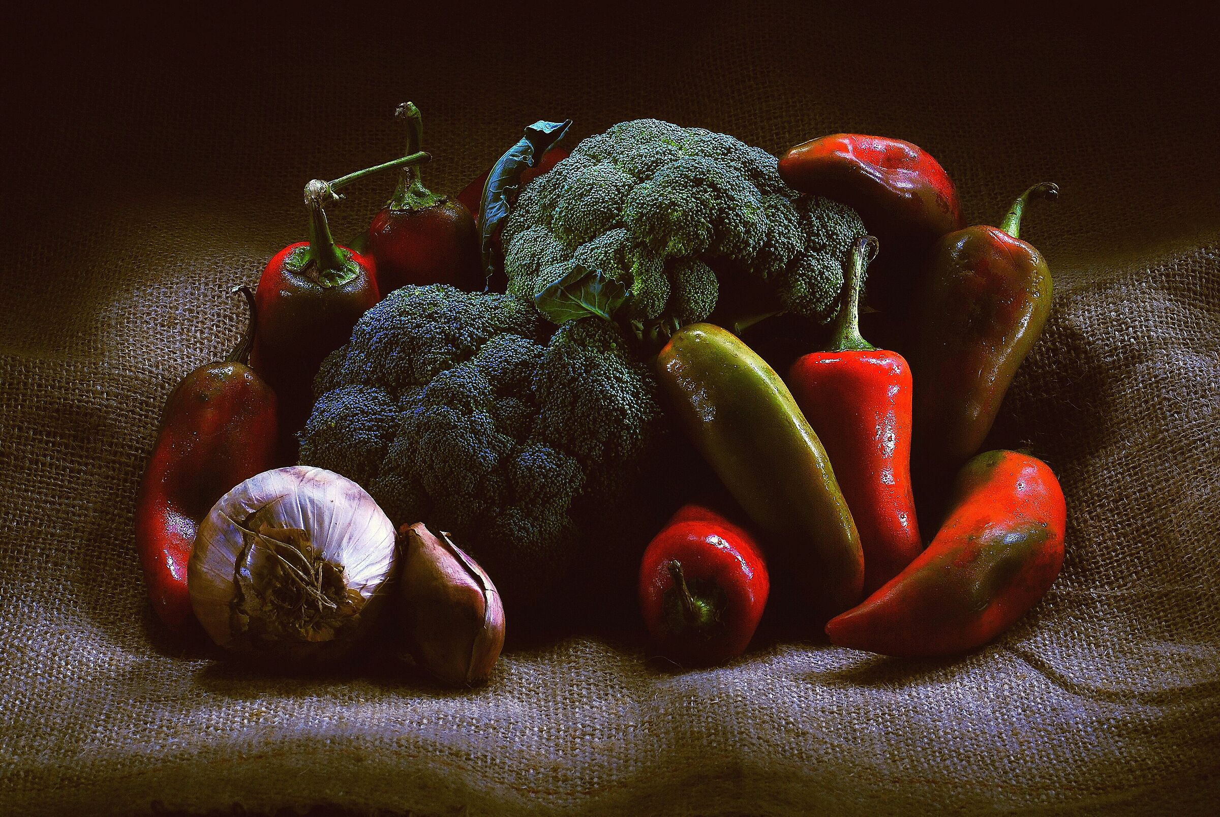 Peperoni, broccoli e...