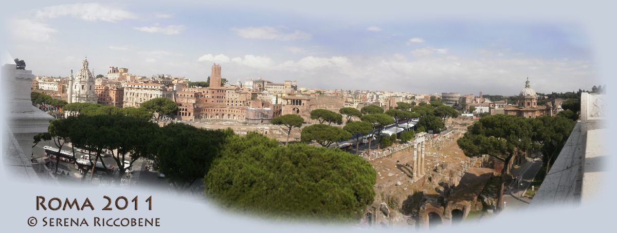 Panoramica di Roma
