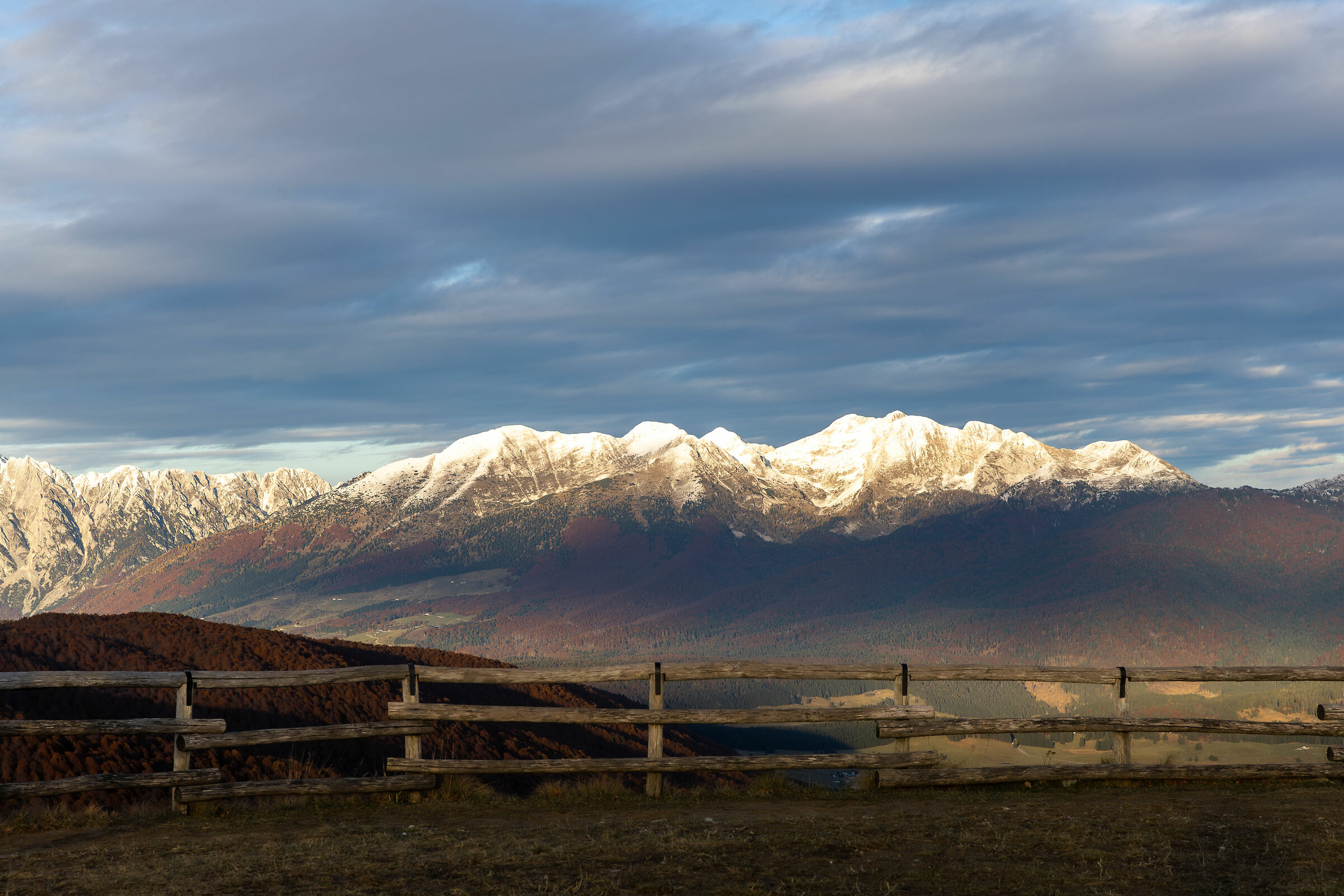 Terrazza sul tramonto