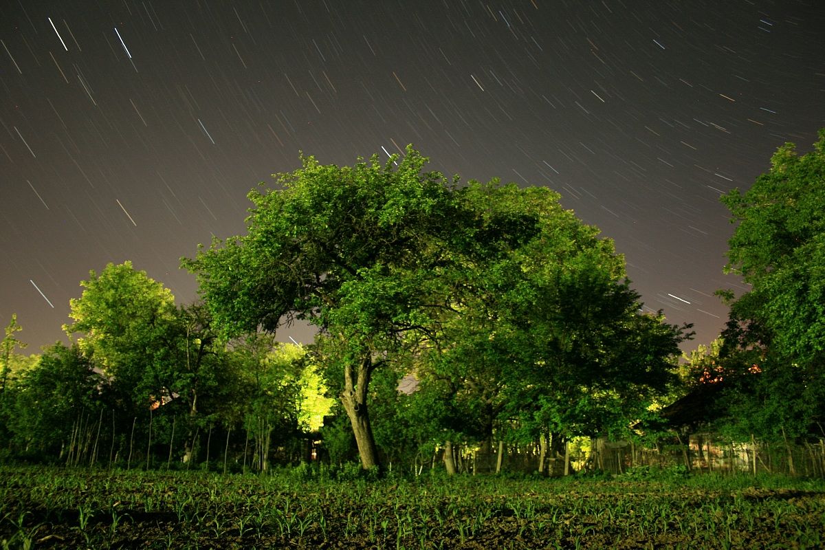 Star trails 660' seconds