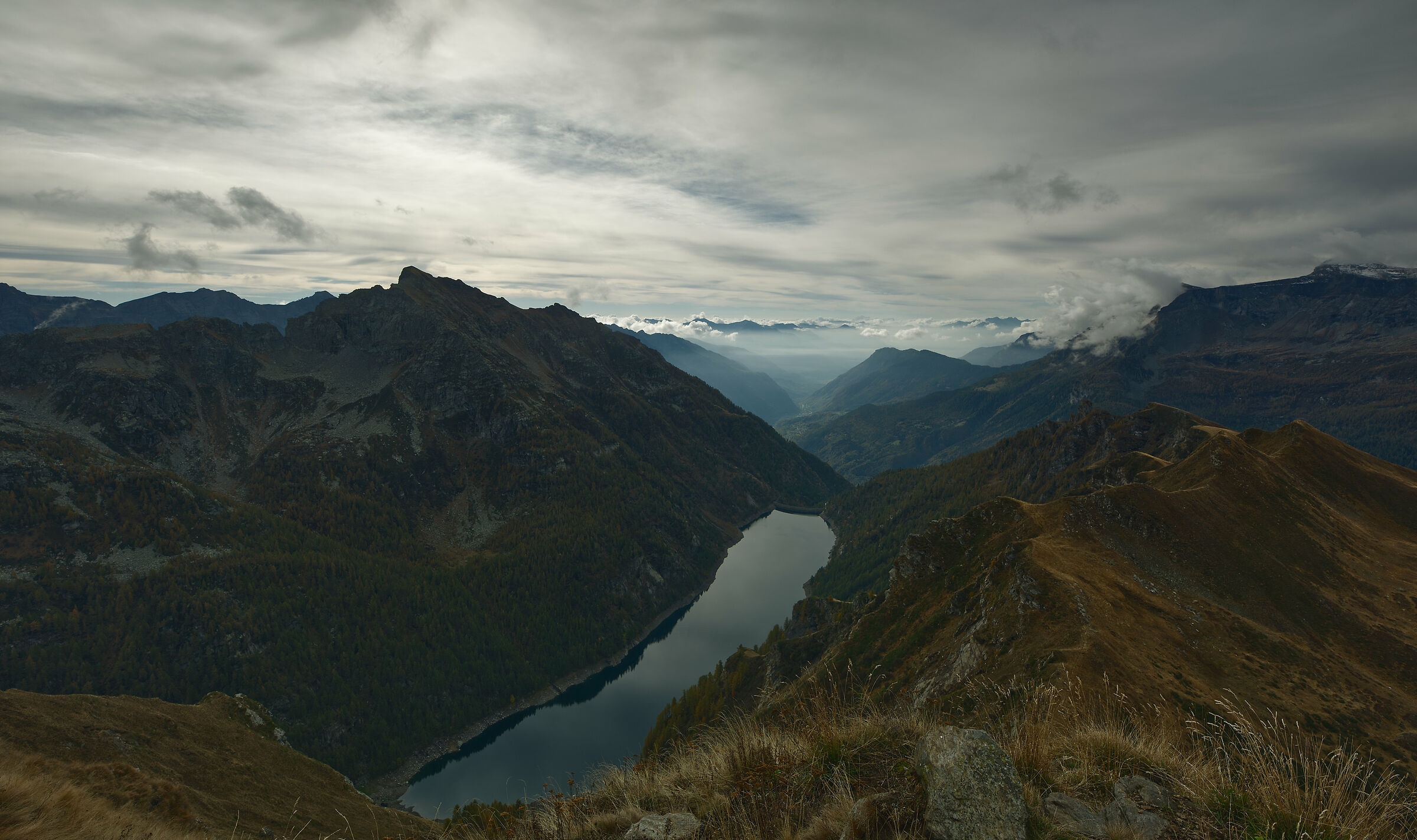 Alpe Devero-Alpe Sangiatto-laghetto superiore di Sangia