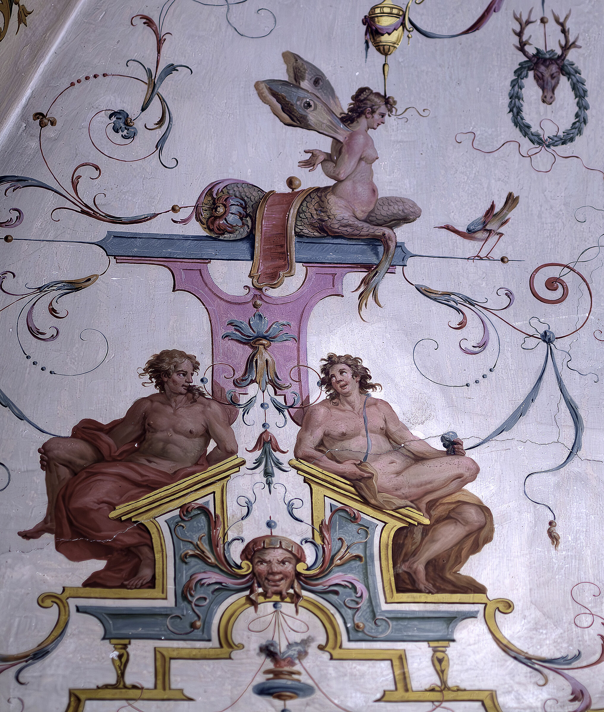 Detail of the ceiling