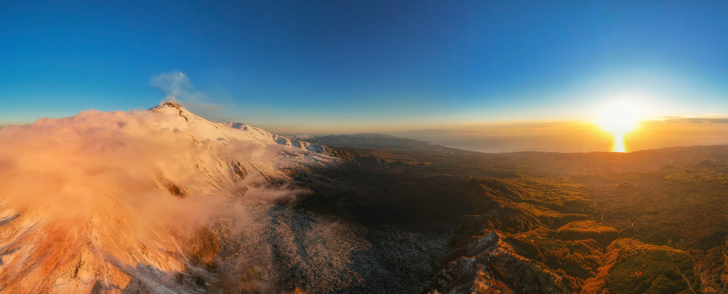 la grandezza dell'etna