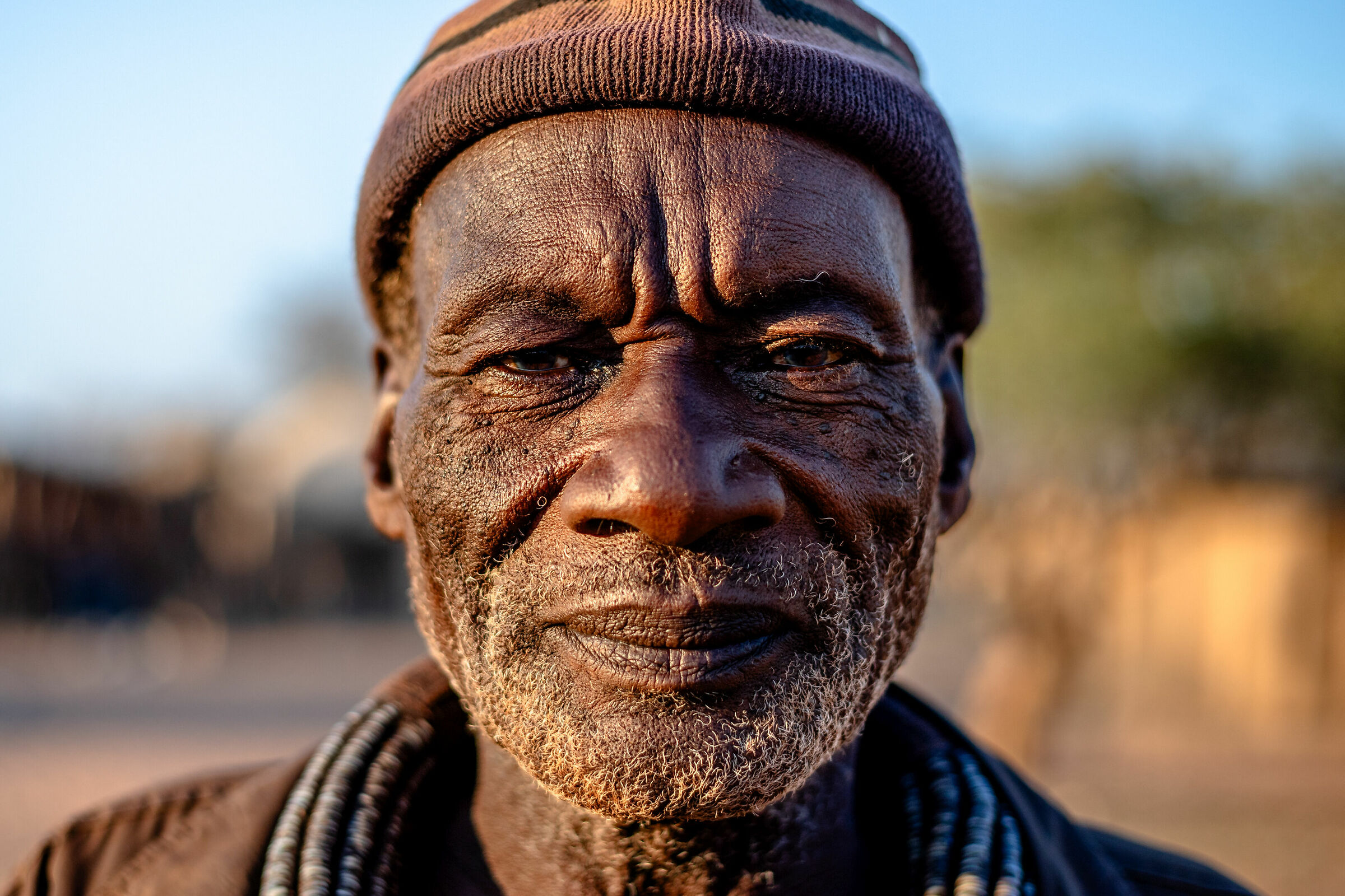 Ritratto del Capovillaggio Himba