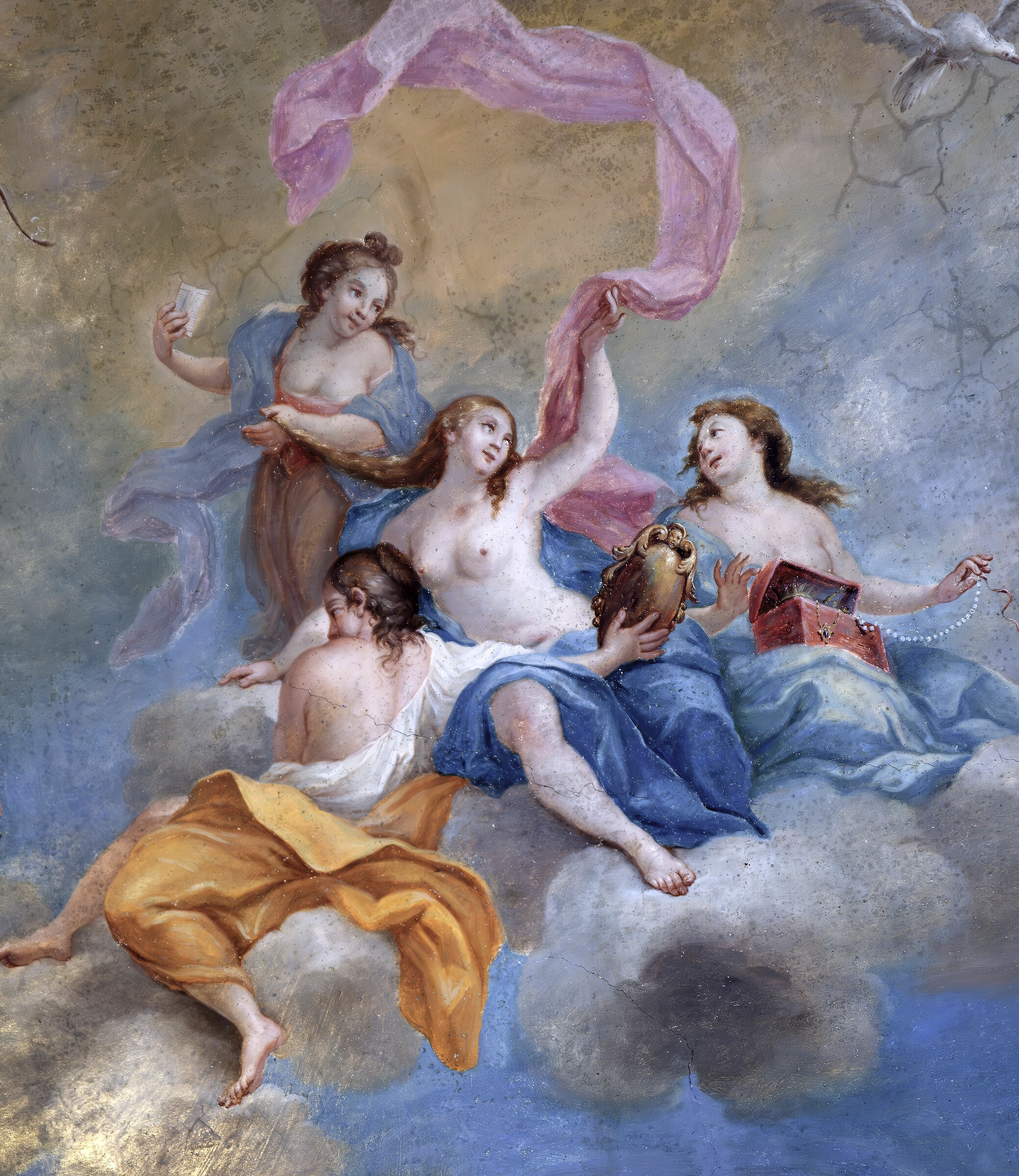 Particolare del soffitto