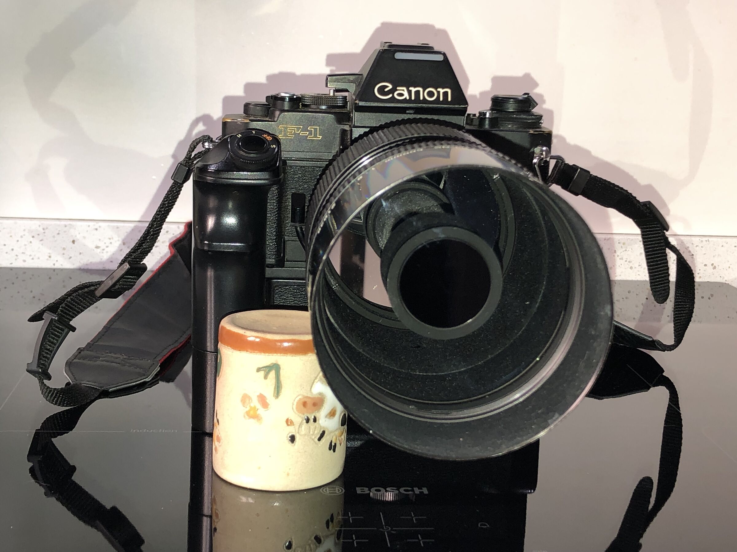 Canon F1 New e FD 500 mm Reflex