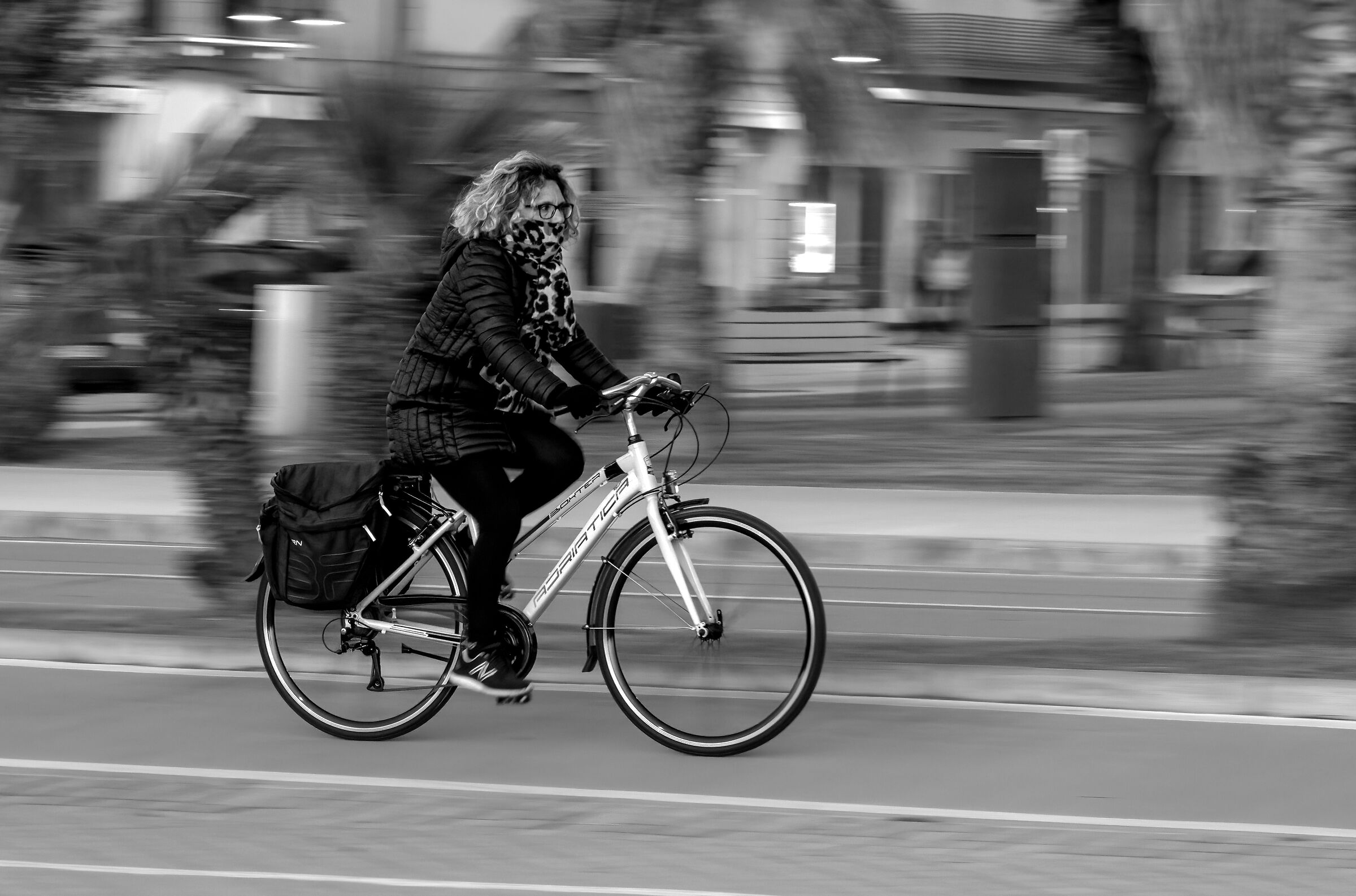 Panning on the street