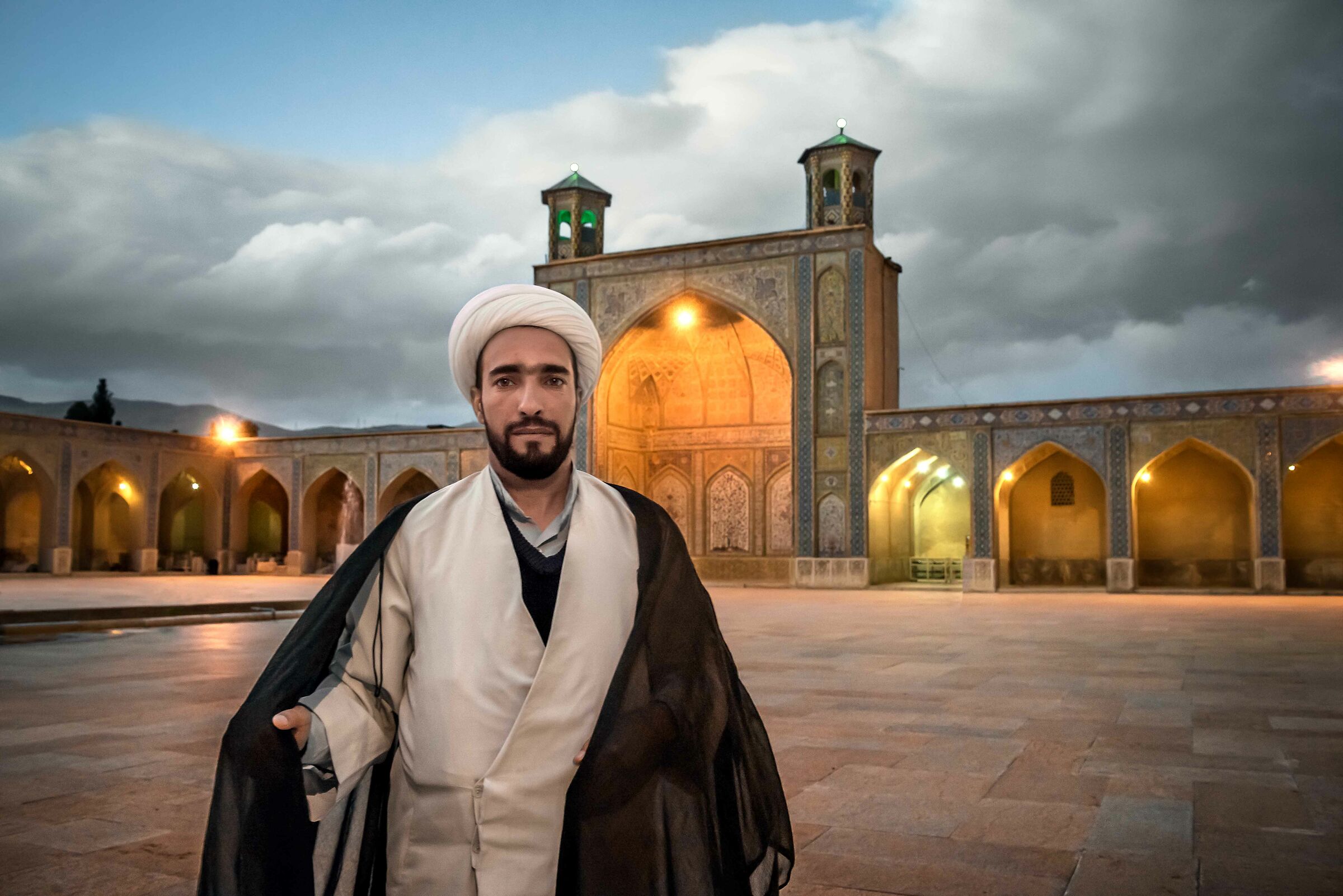 Sunset at the Mosque