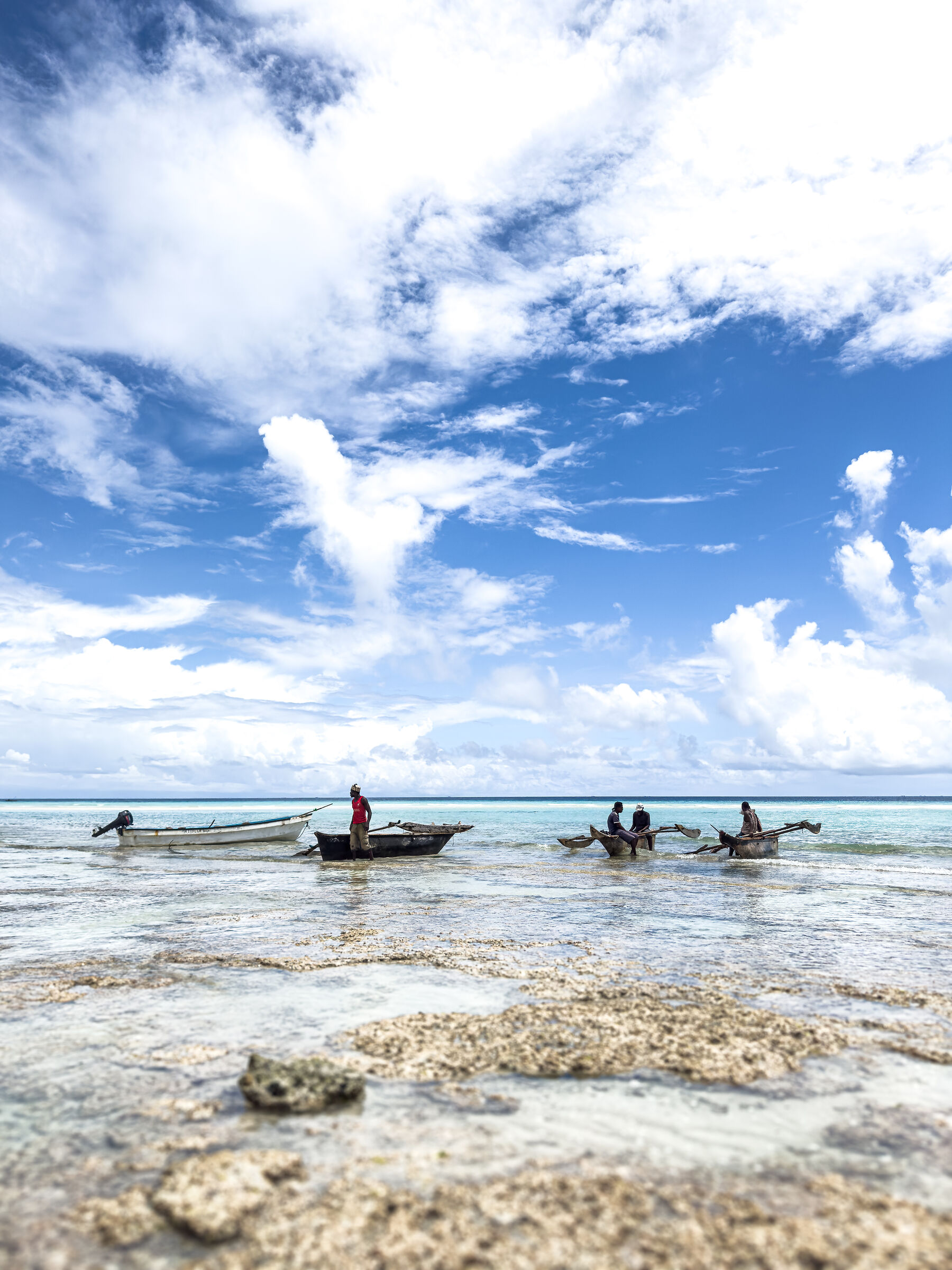 Bassa marea a Zanzibar