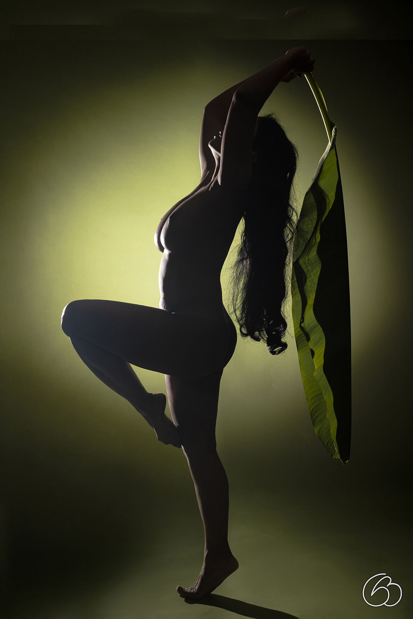 Naked Soul con foglia di banana