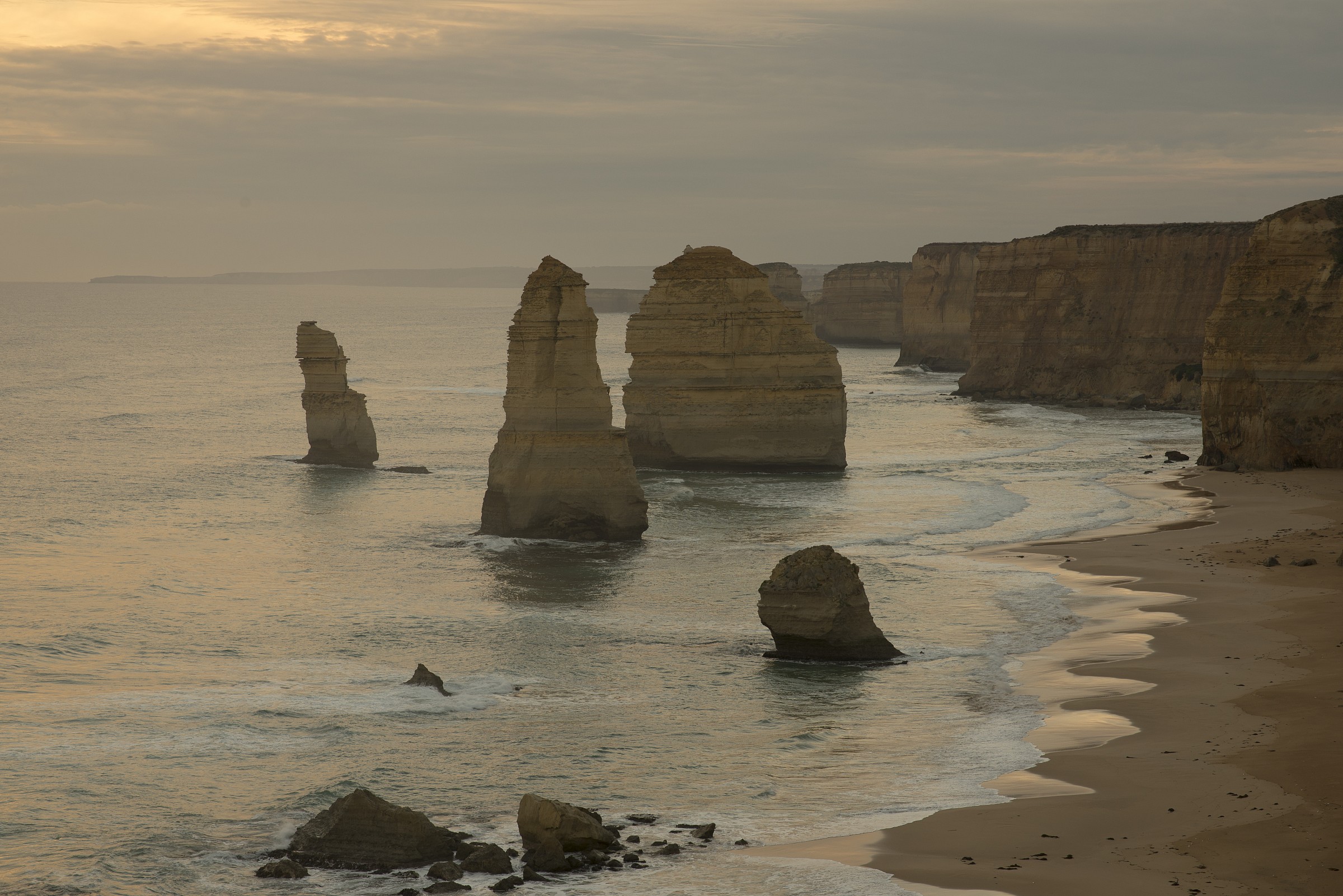 Sunset at the Great Ocean Road