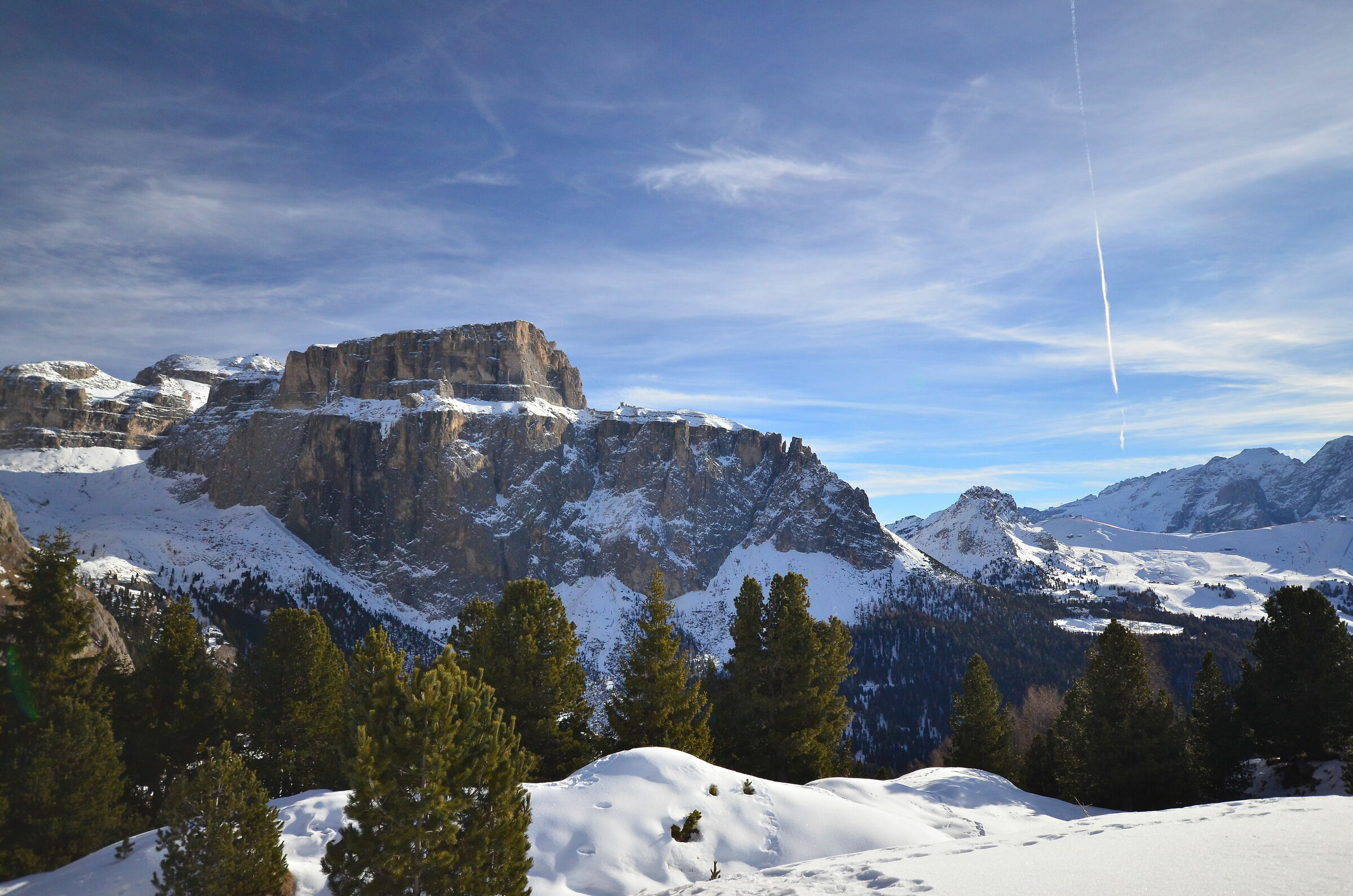 Piz Boè in winter