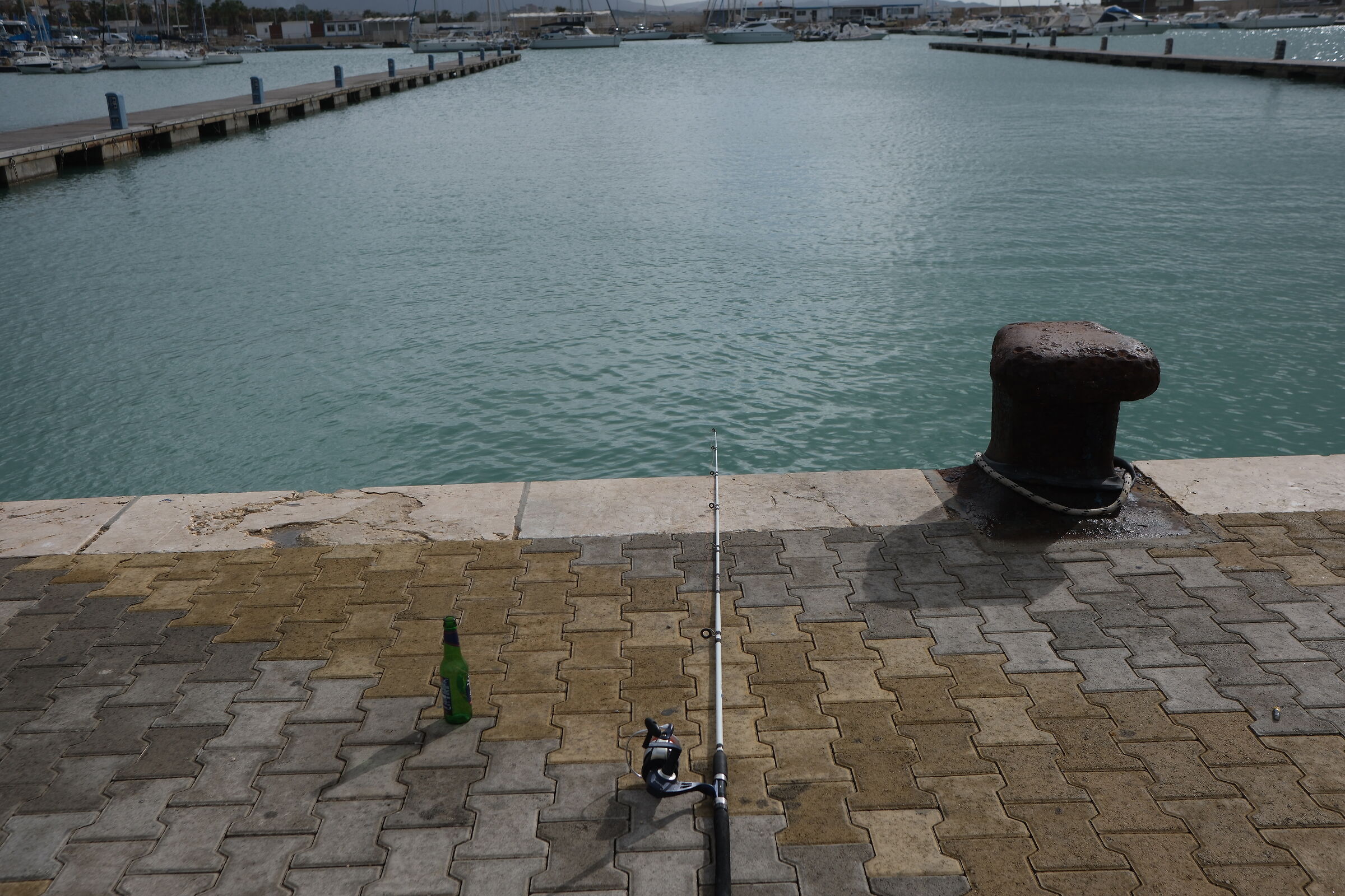 Marina in low season