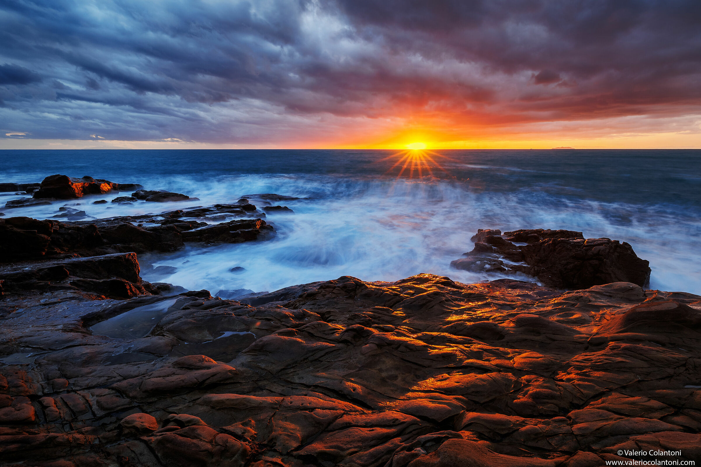 Tramonto a Calafuria...