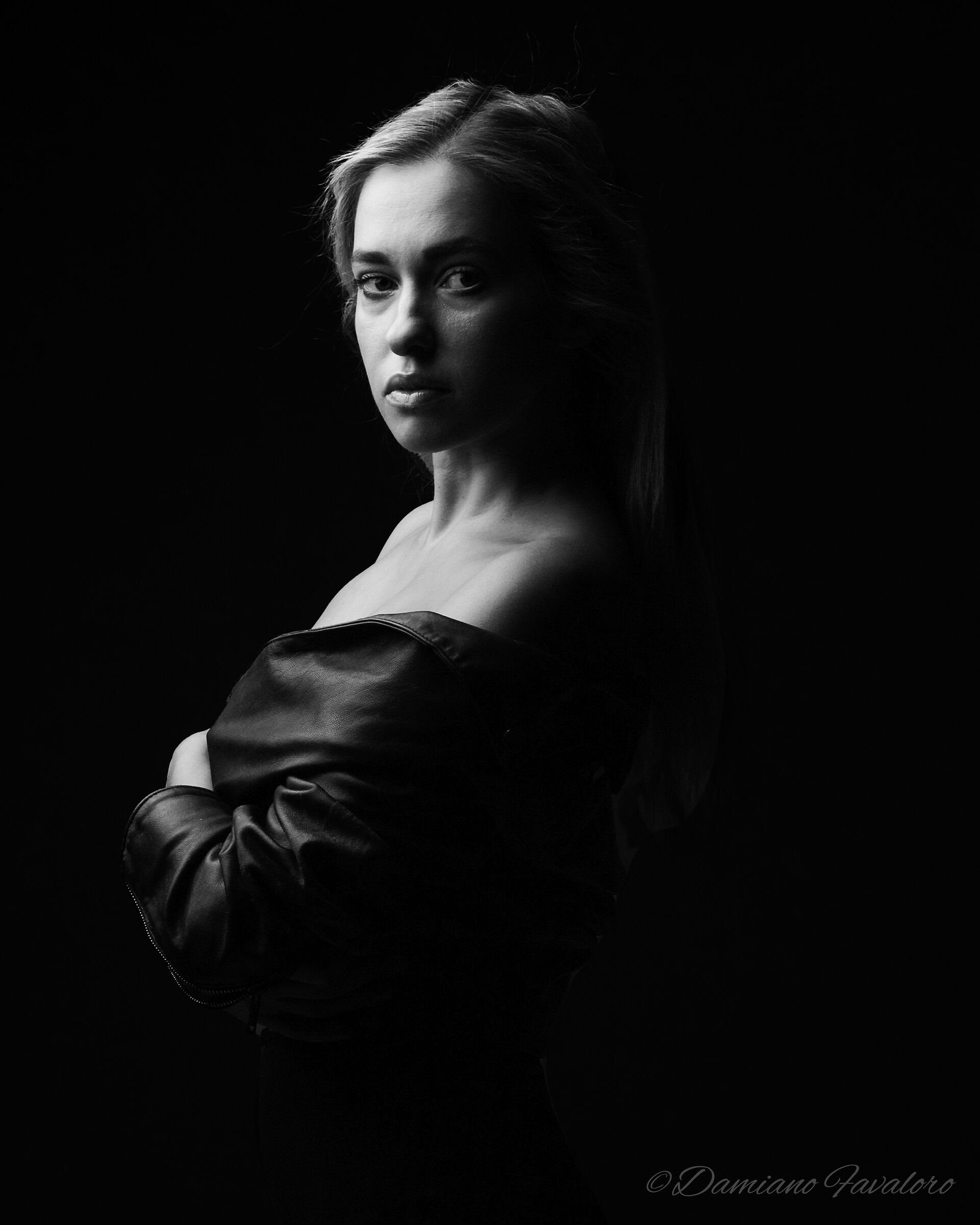 Ritratto in bianco e nero