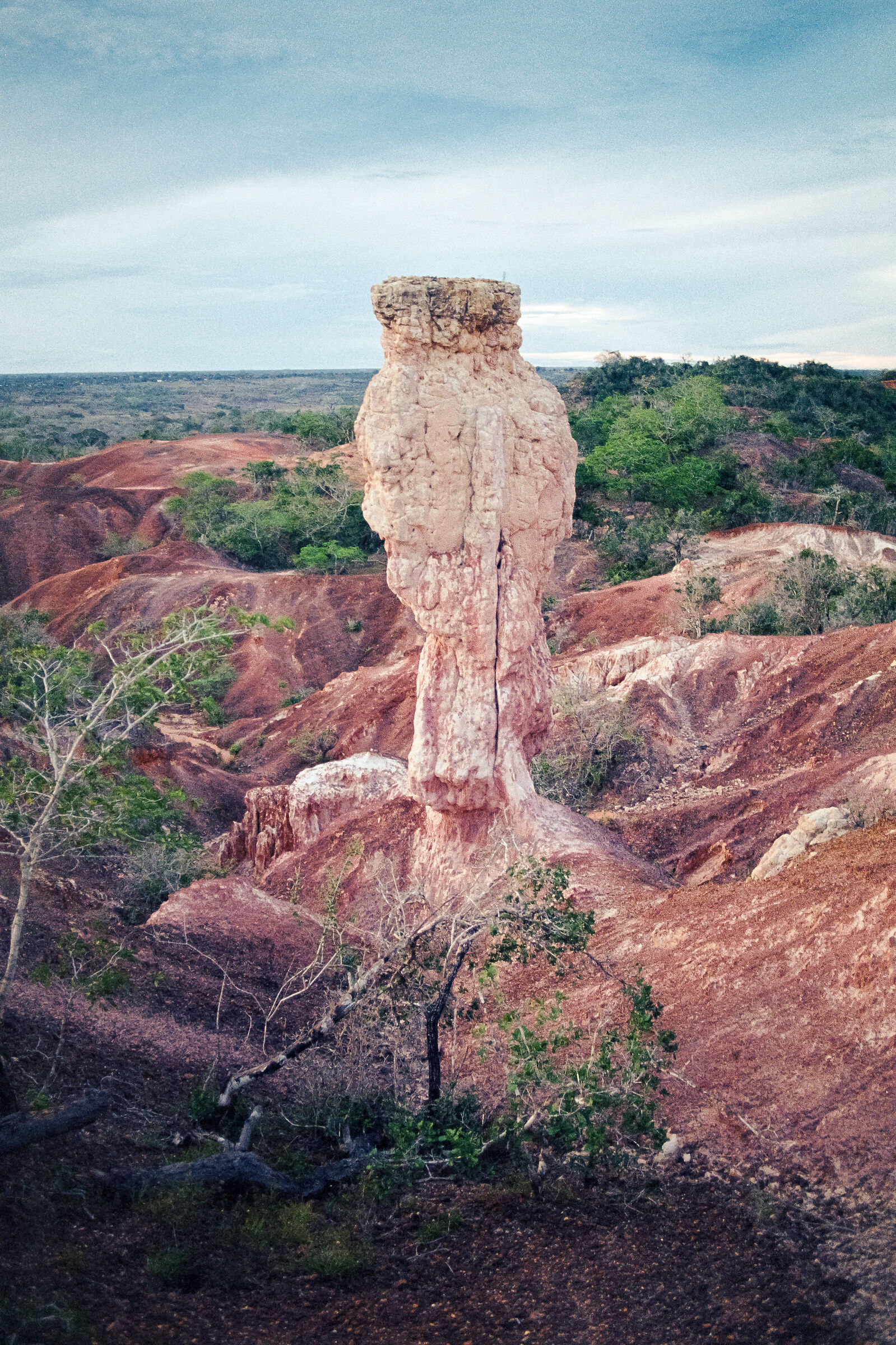 Rock formation in Marafa