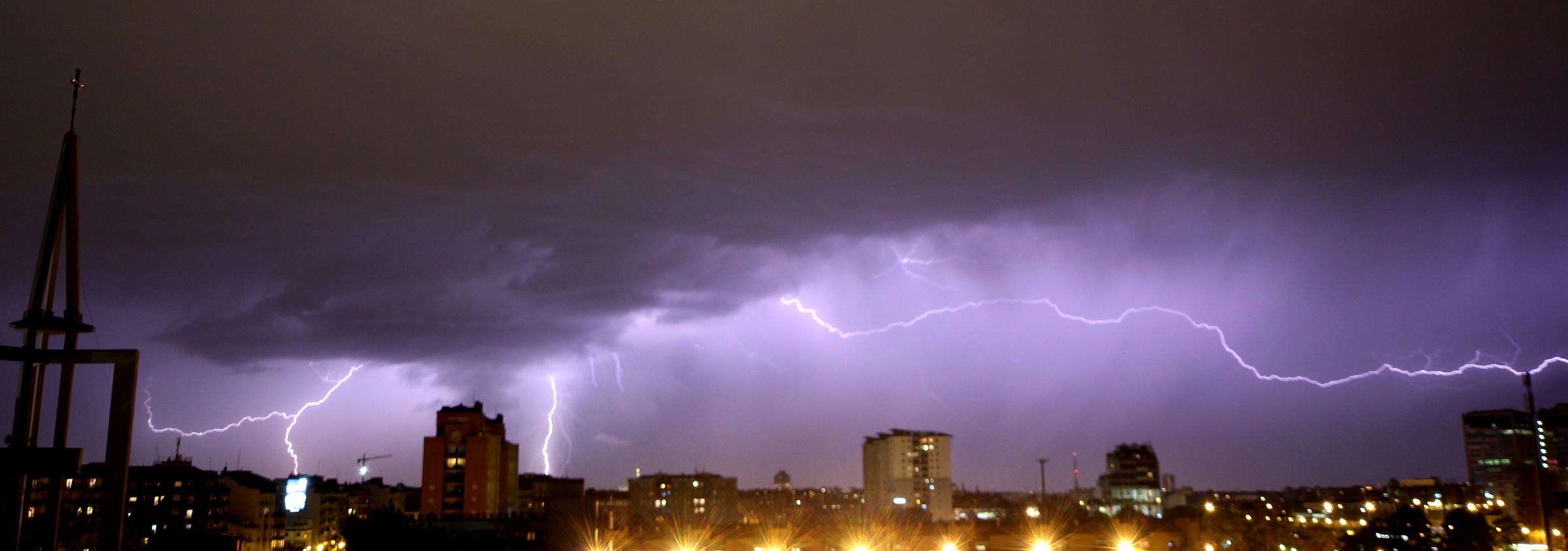 Notte di Fulmini a Milano