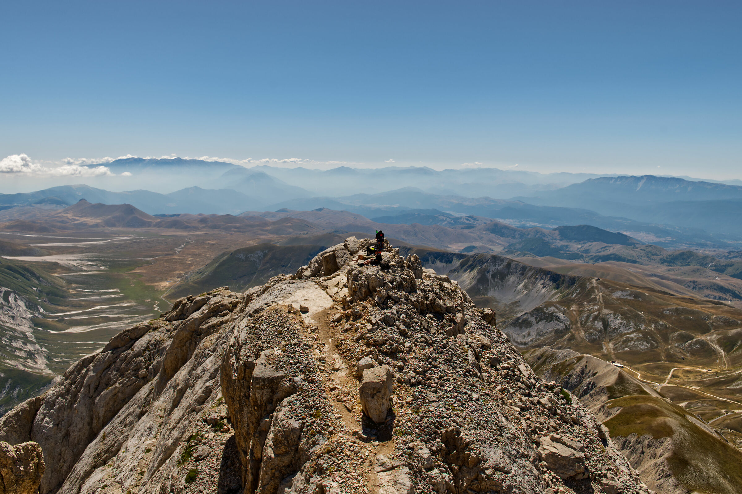 L'Abruzzo da una cima