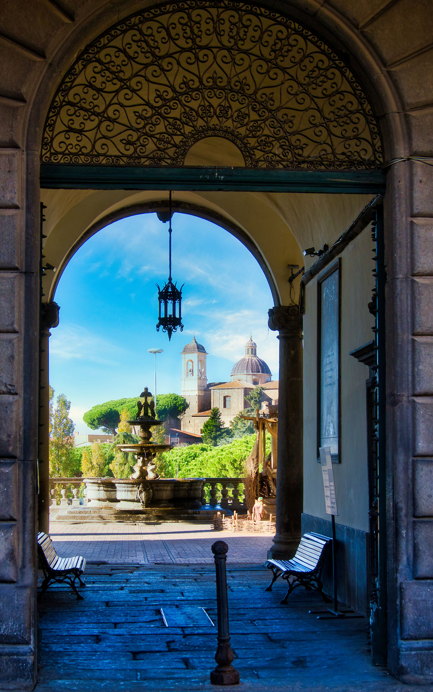 Walking in Viterbo