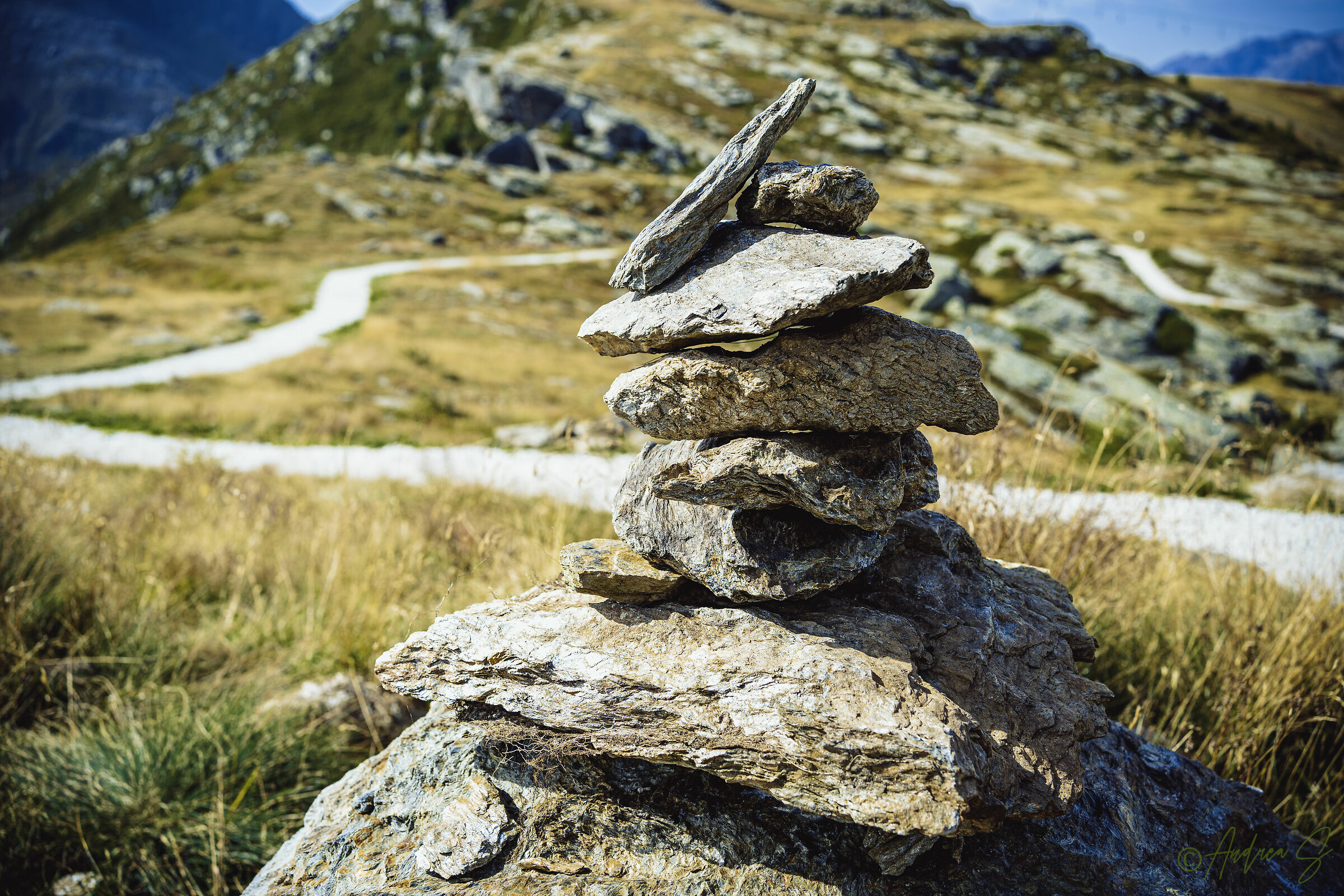 L'ometto di sassi...