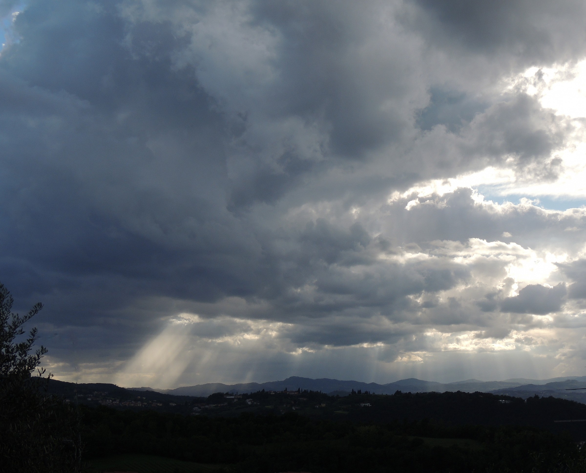 Incoming rain or peaceful?