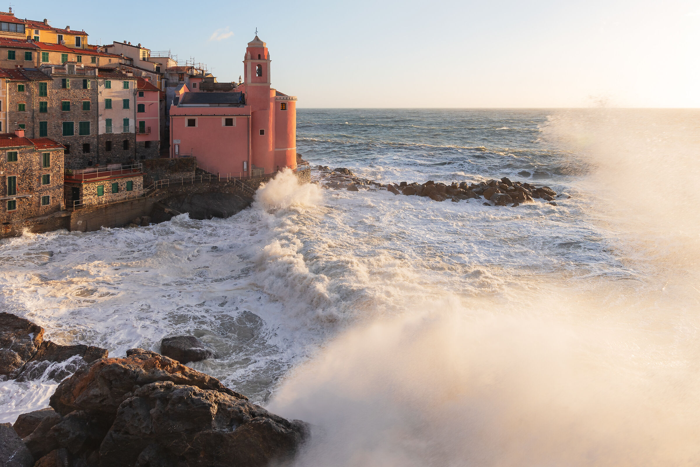 Mareggiata a Tellaro