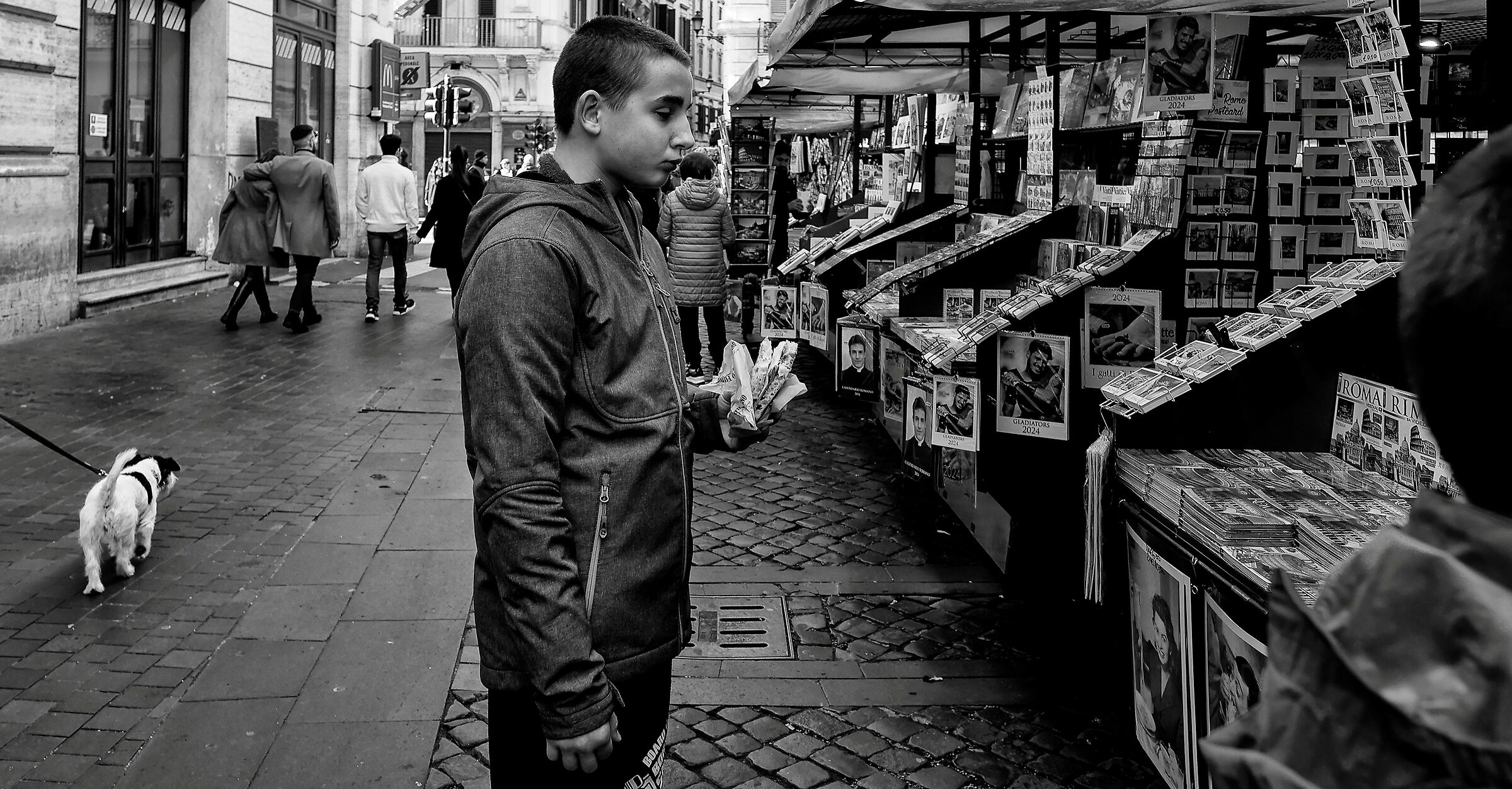 Libri, pizza e mortadella