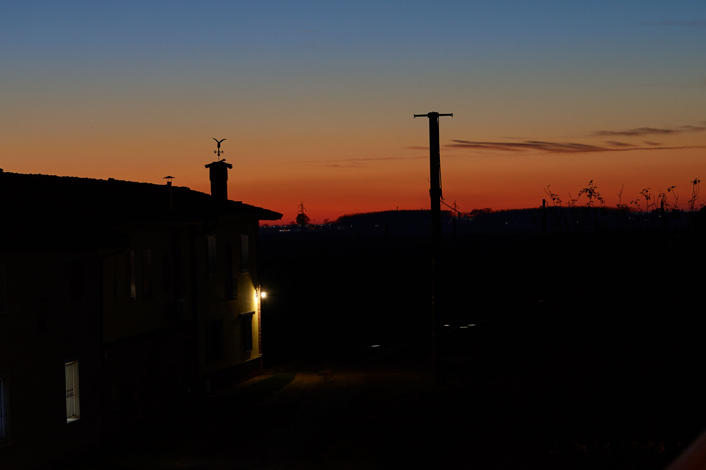 Glimpse of the Po Valley