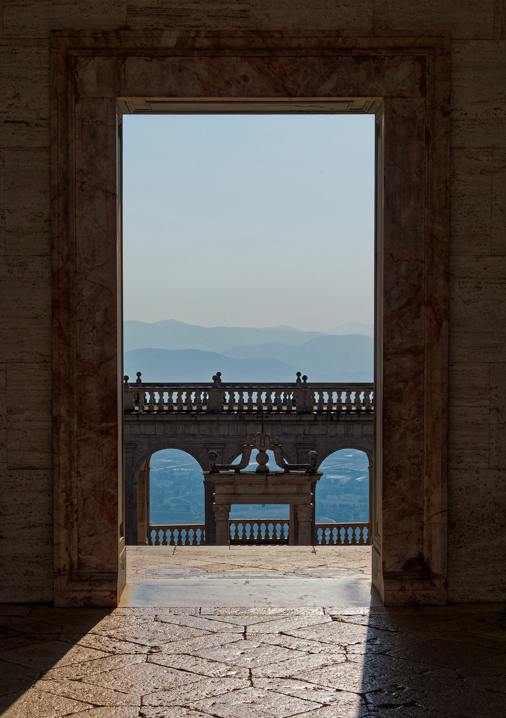 Abbazia Montecassino - l'affaccio