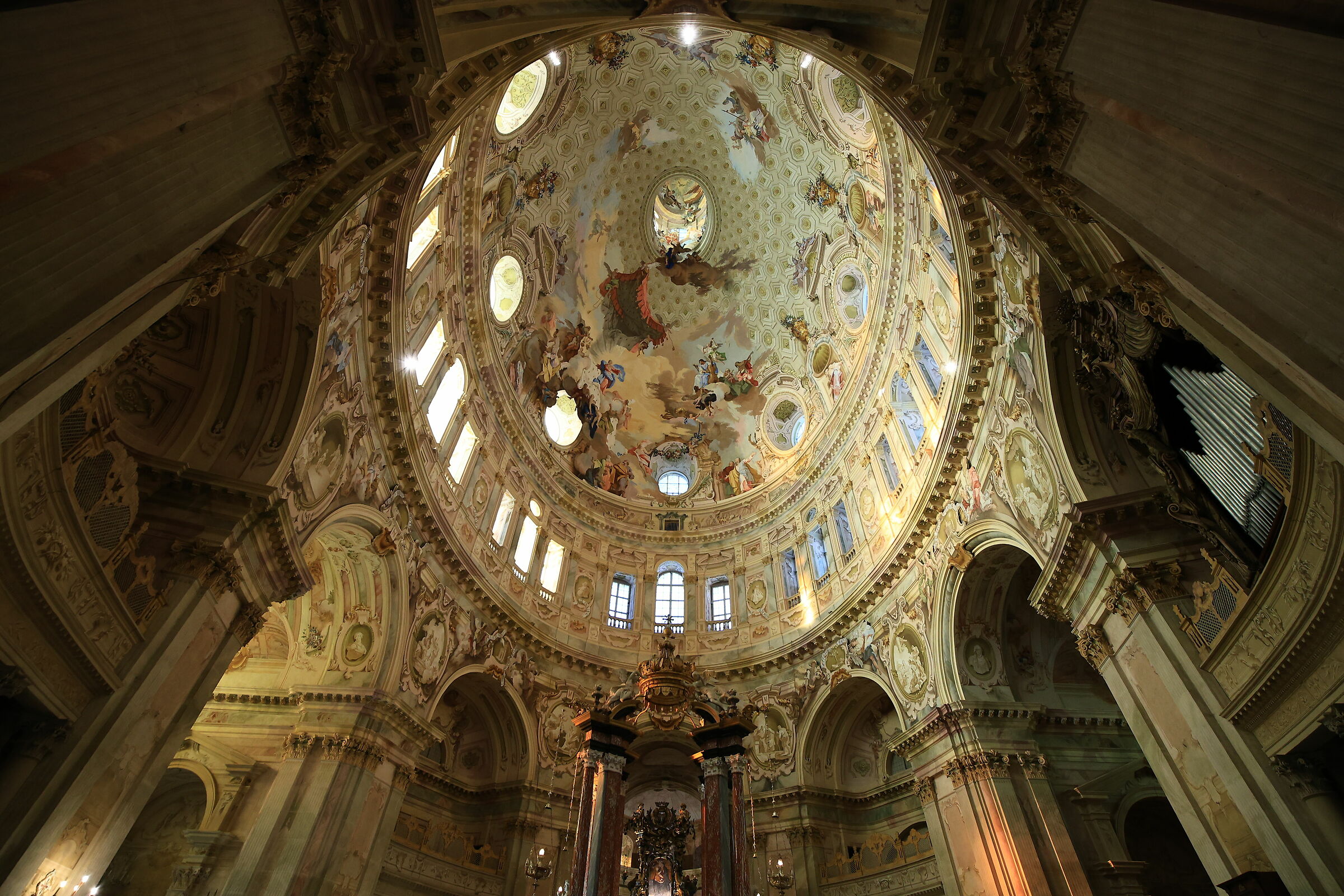 Elittic Dome Vicoforte Sanctuary