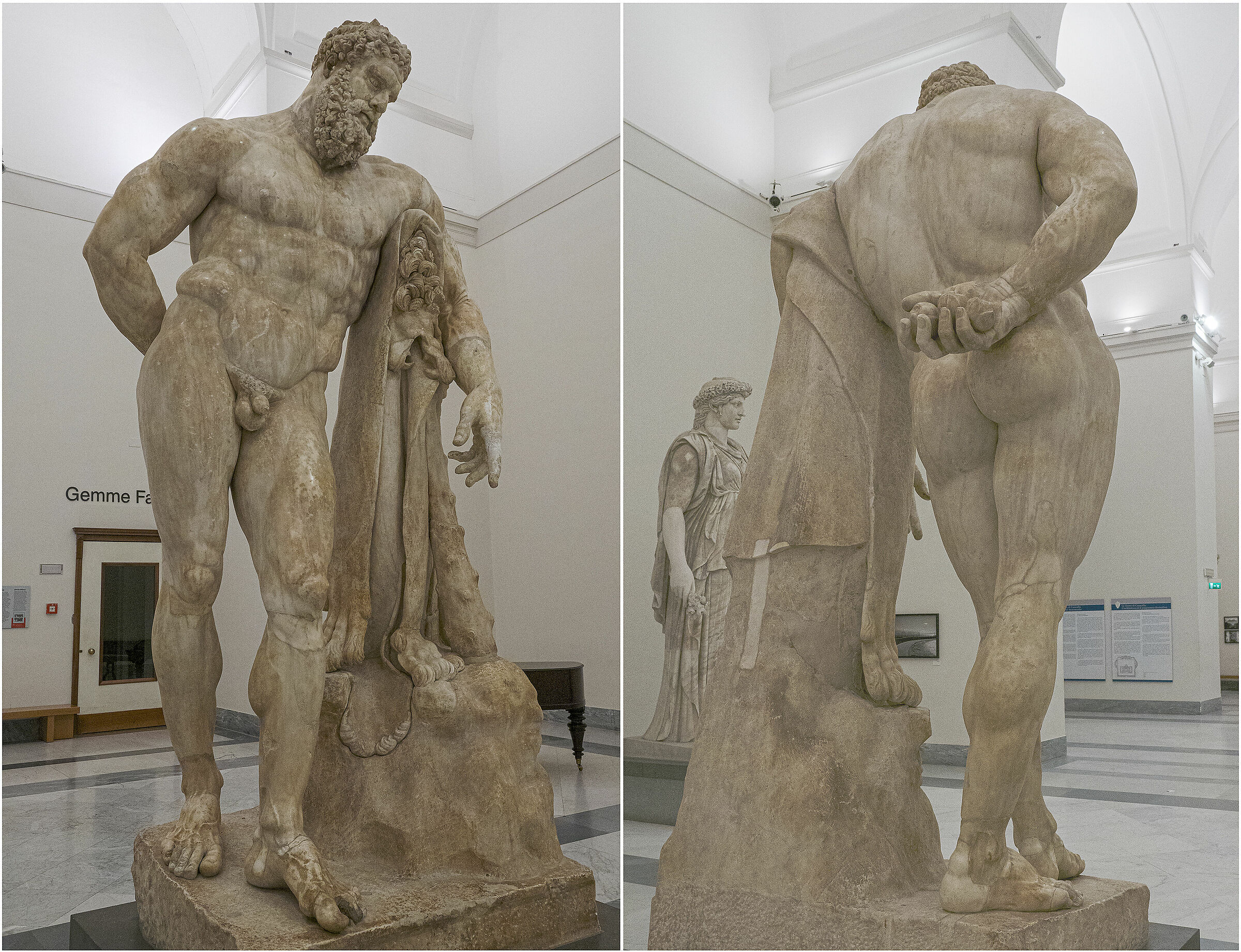 mann - Napoli.  Le due facce di Ercole