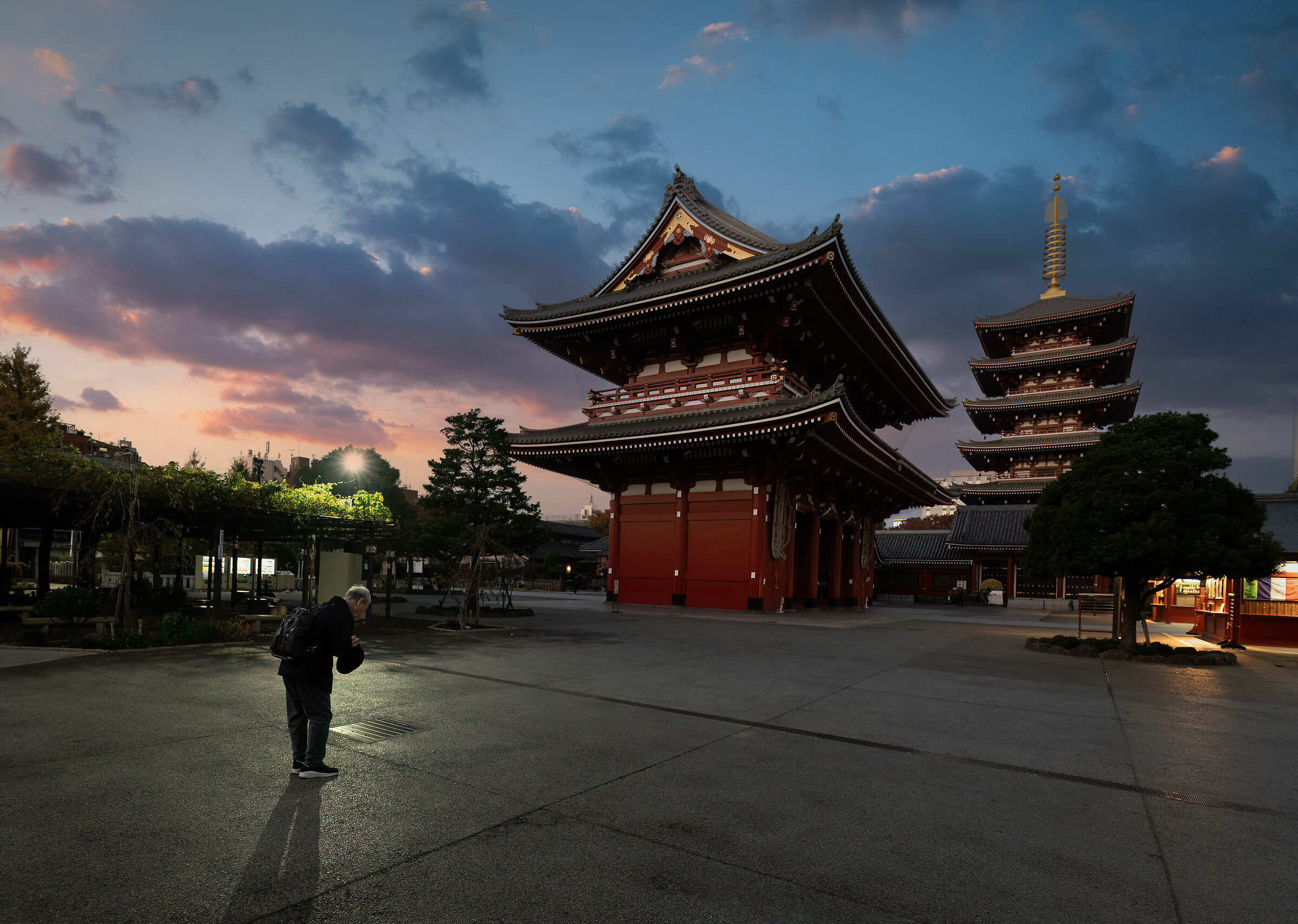 Saluto al Senso-ji