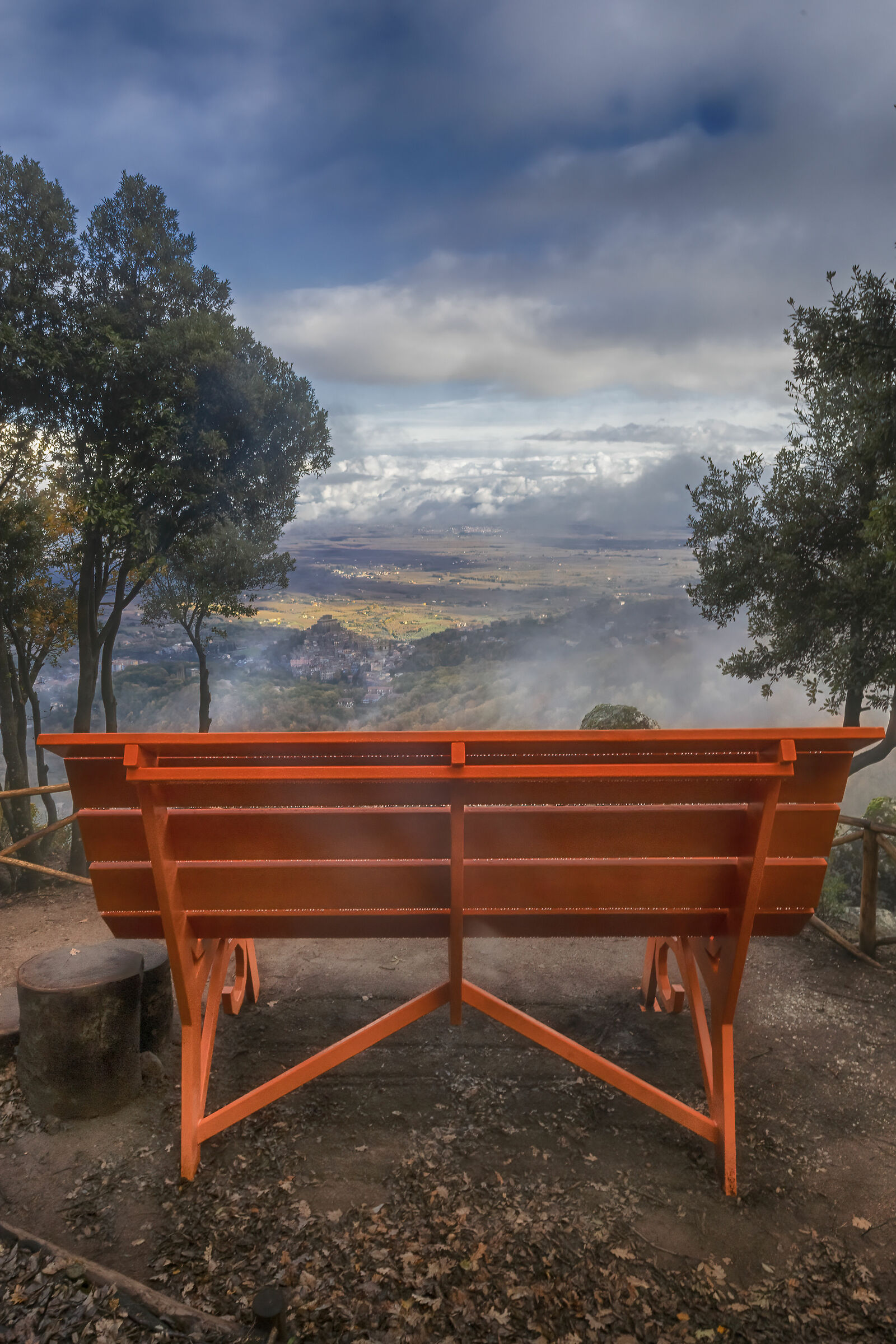 Panchina gigante Soriano del cimino