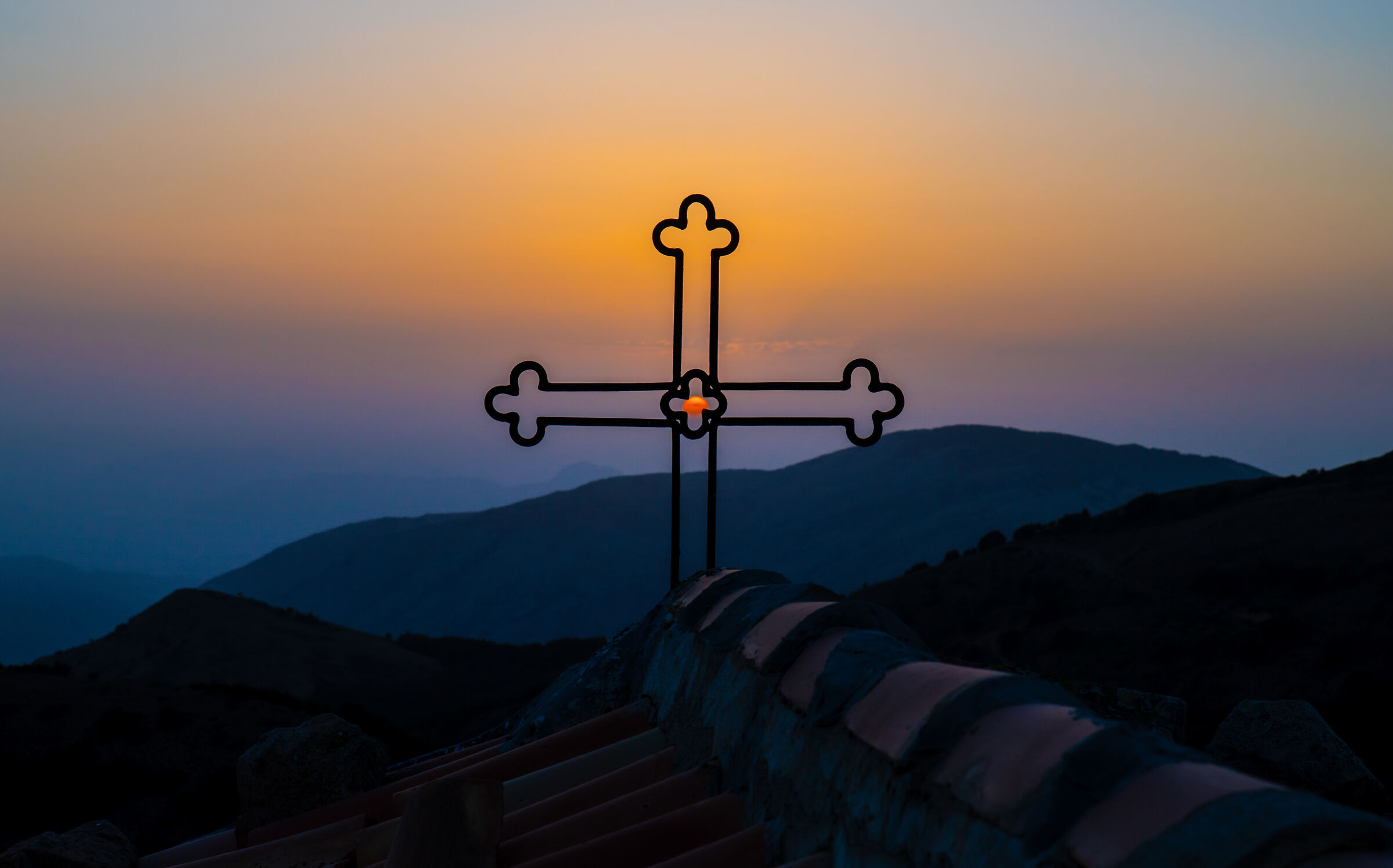 A sunset more unique than rare