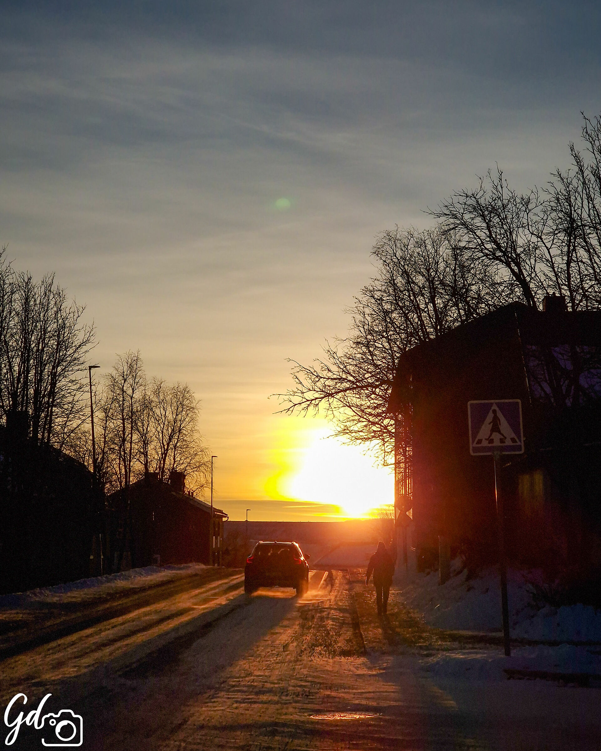Altro tramonto Lappone