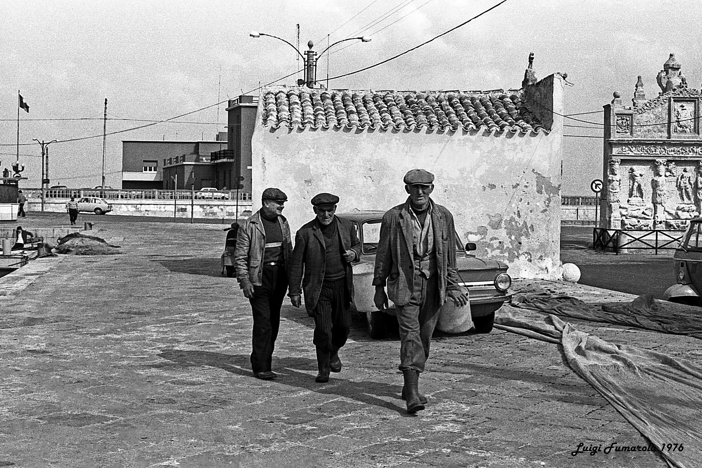 Fishermen of yesteryear.